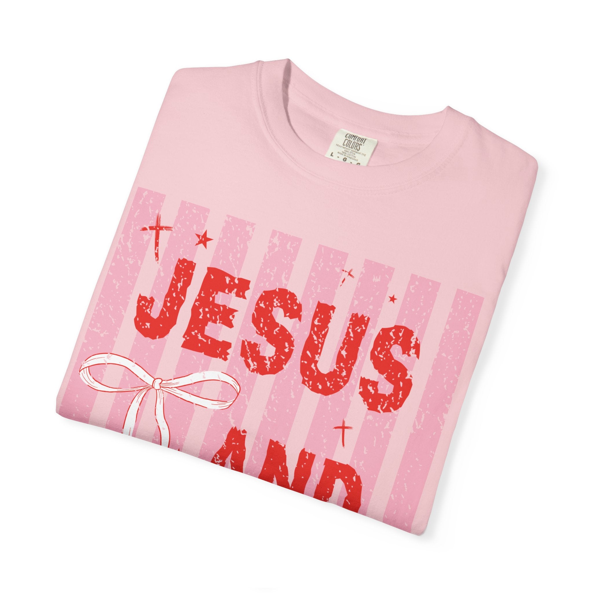 Jesus and Softball Graphic T-shirt