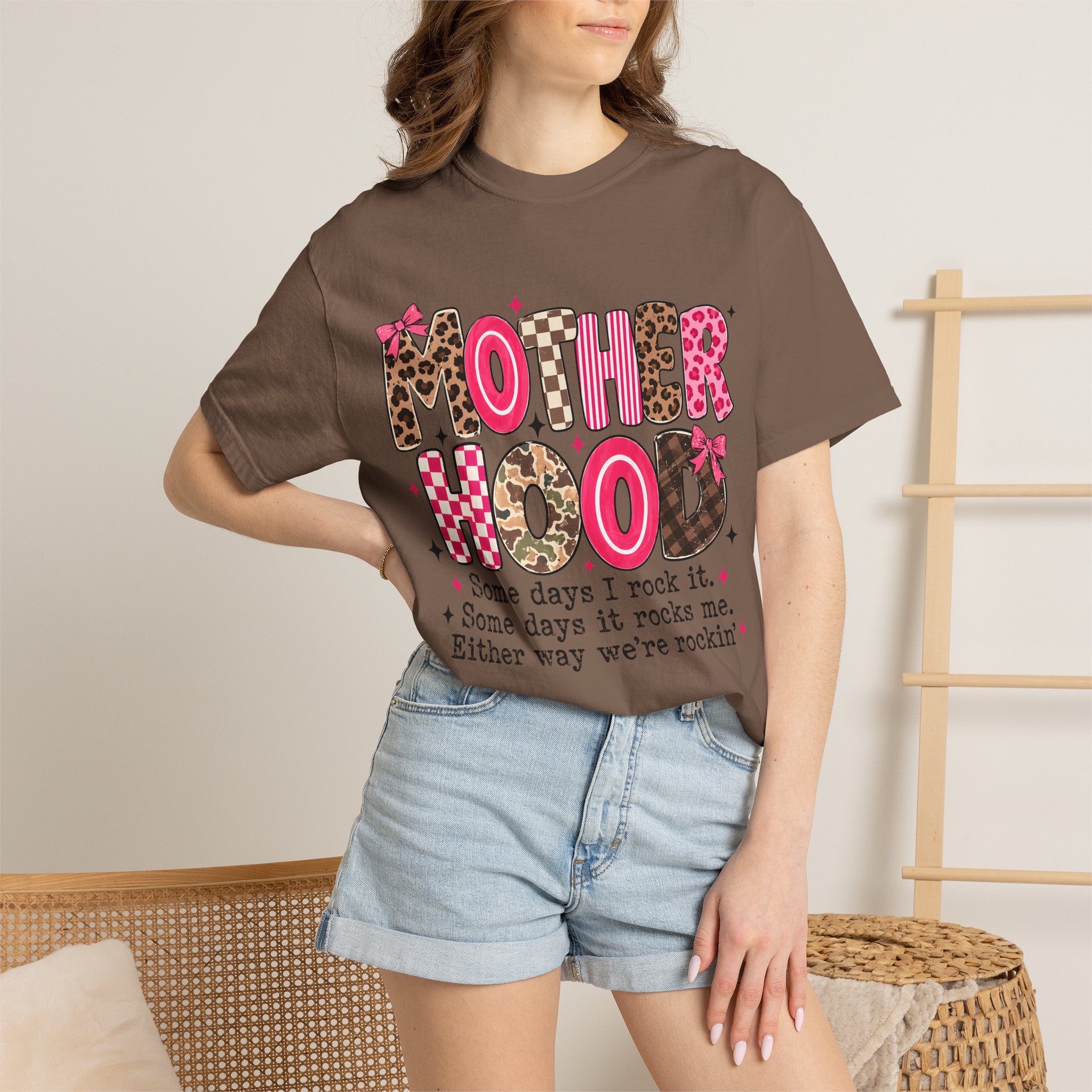 Some Days I Rock It' Casual Mom Tee