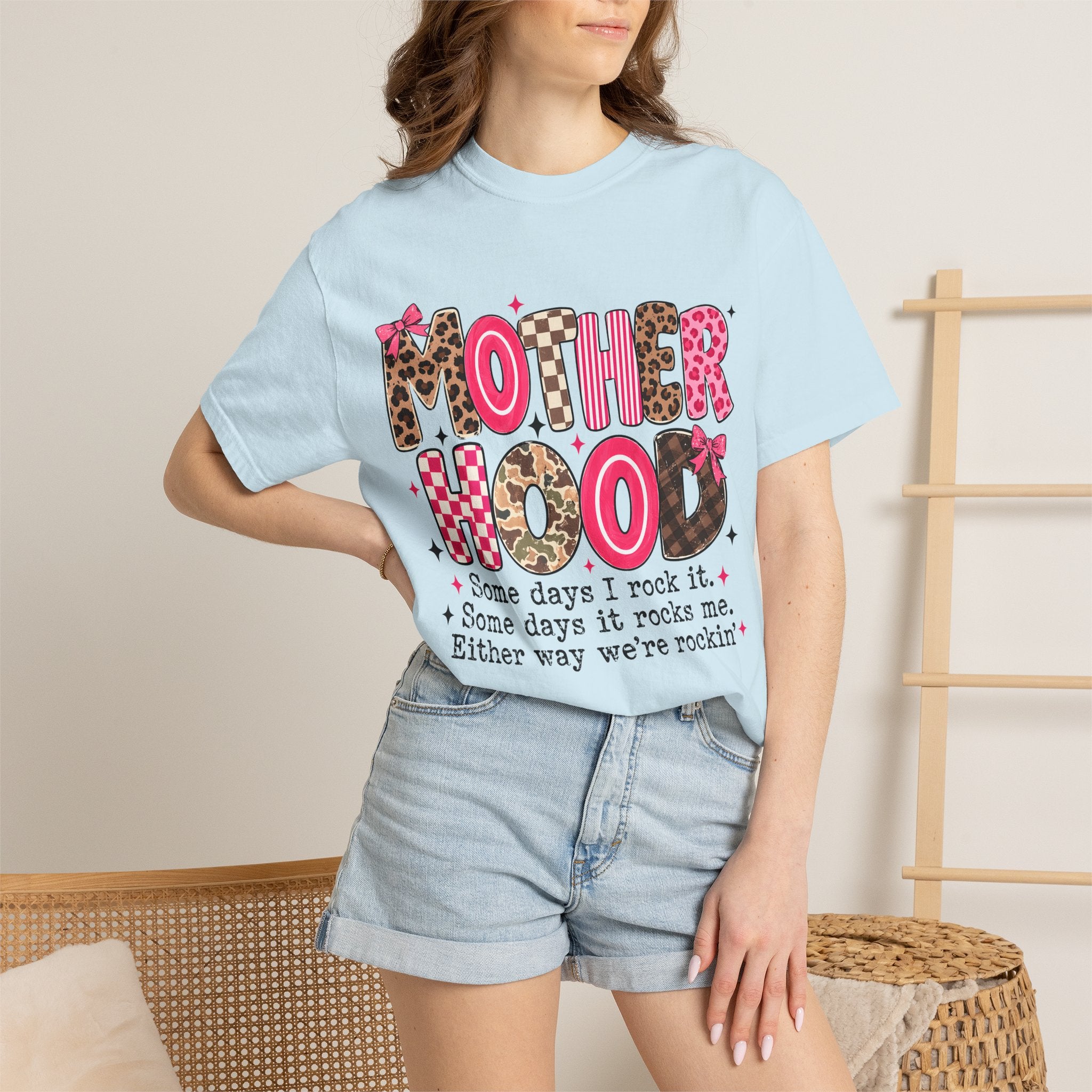 Some Days I Rock It' Casual Mom Tee
