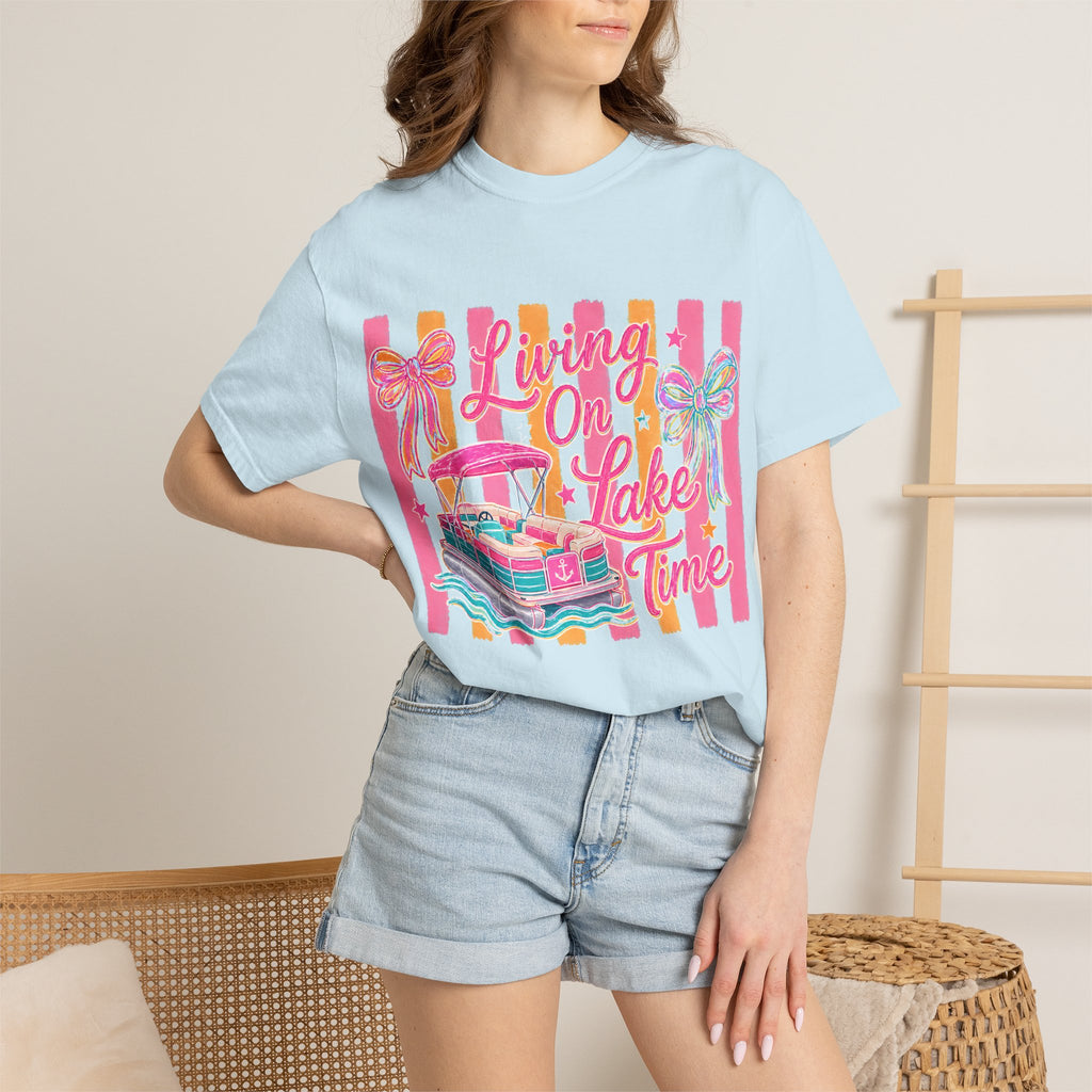 Living On Lake Time T-Shirt