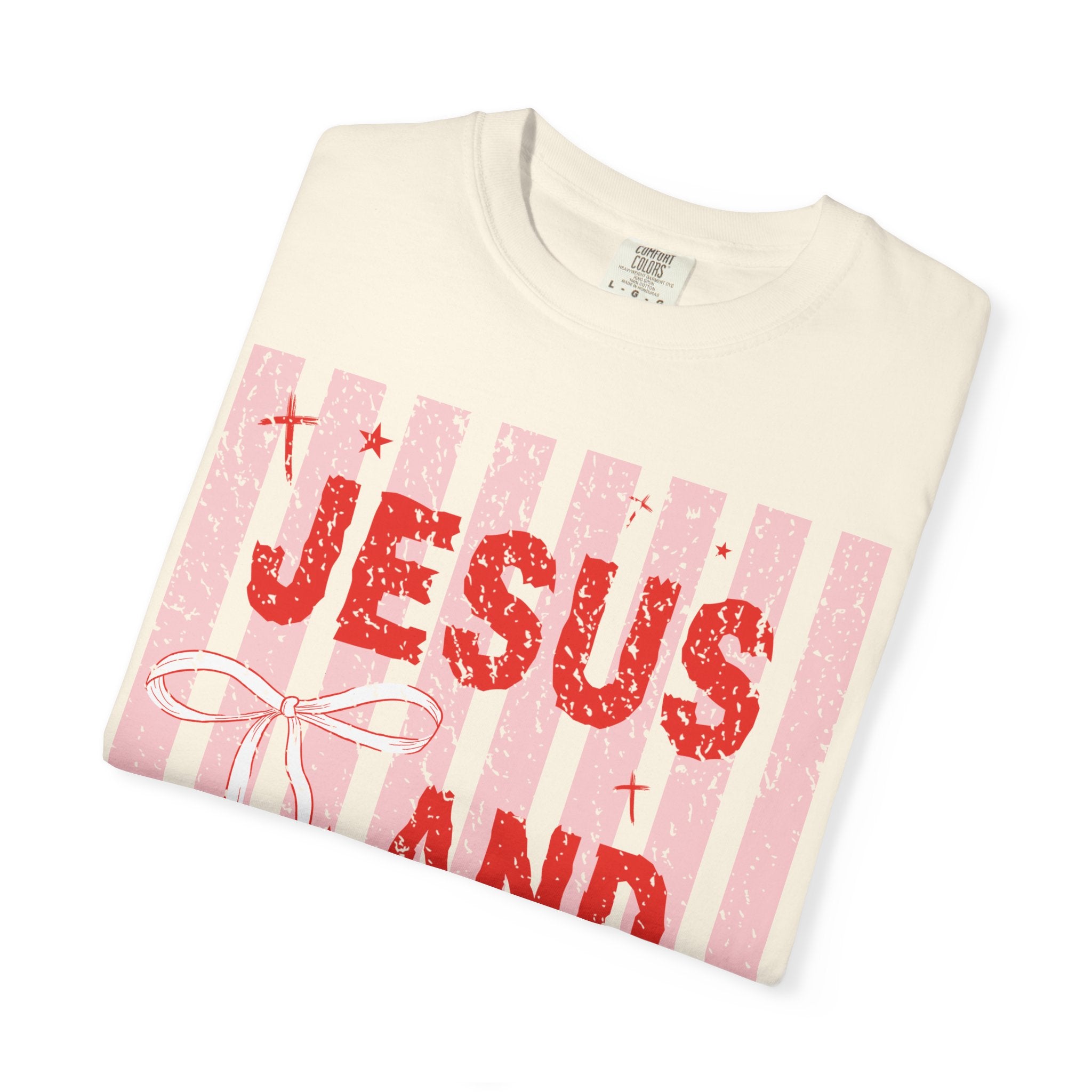 Jesus and Softball Graphic T-shirt