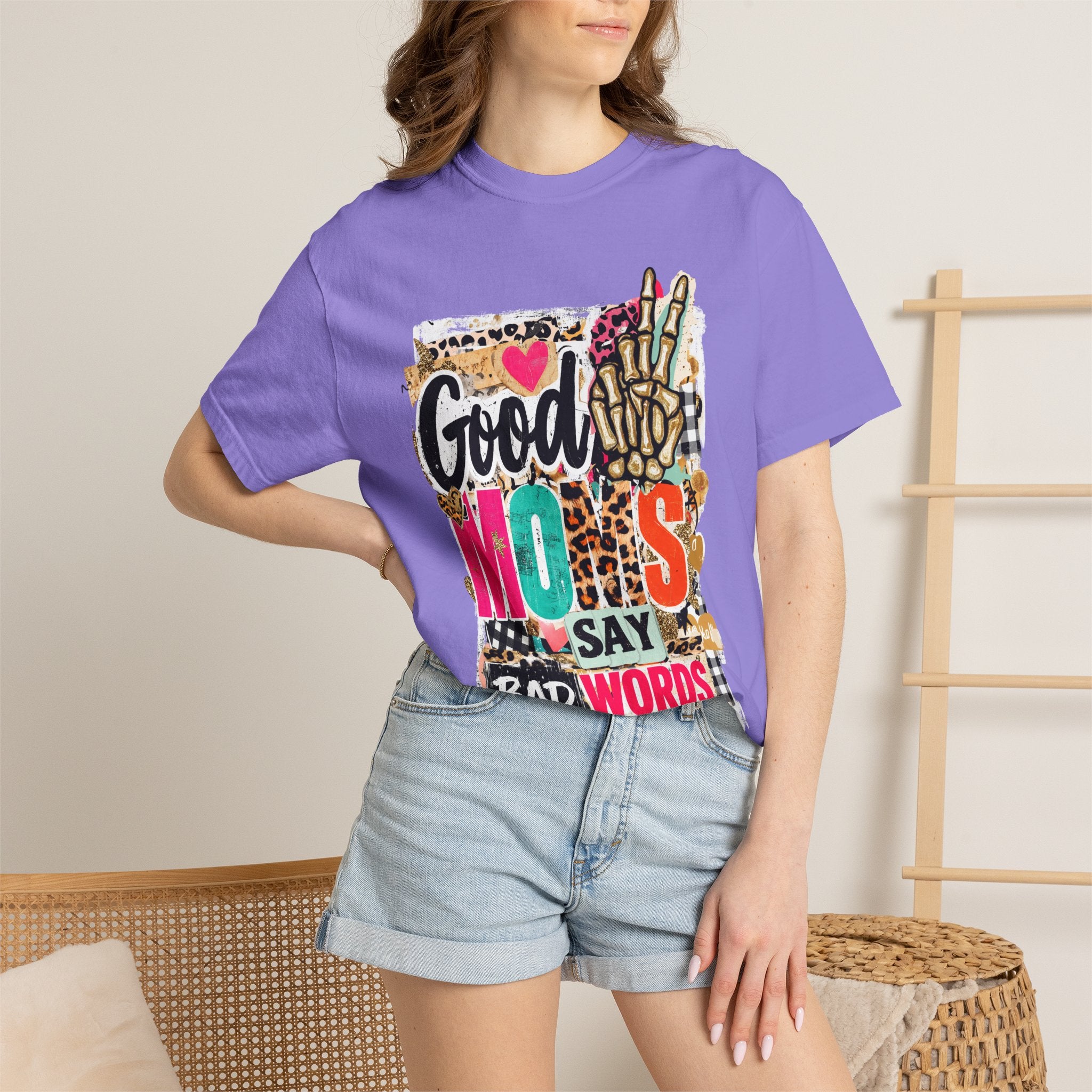 Good Moms Say Bad Words Graphic T-Shirt