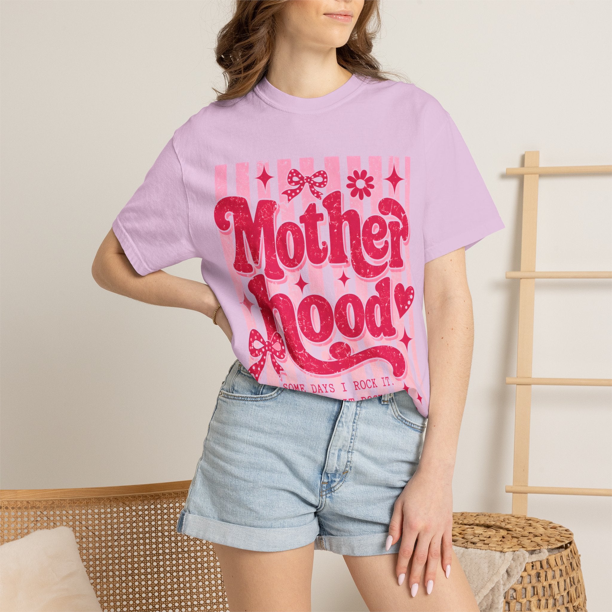 Motherhood Retro Graphic T-Shirt