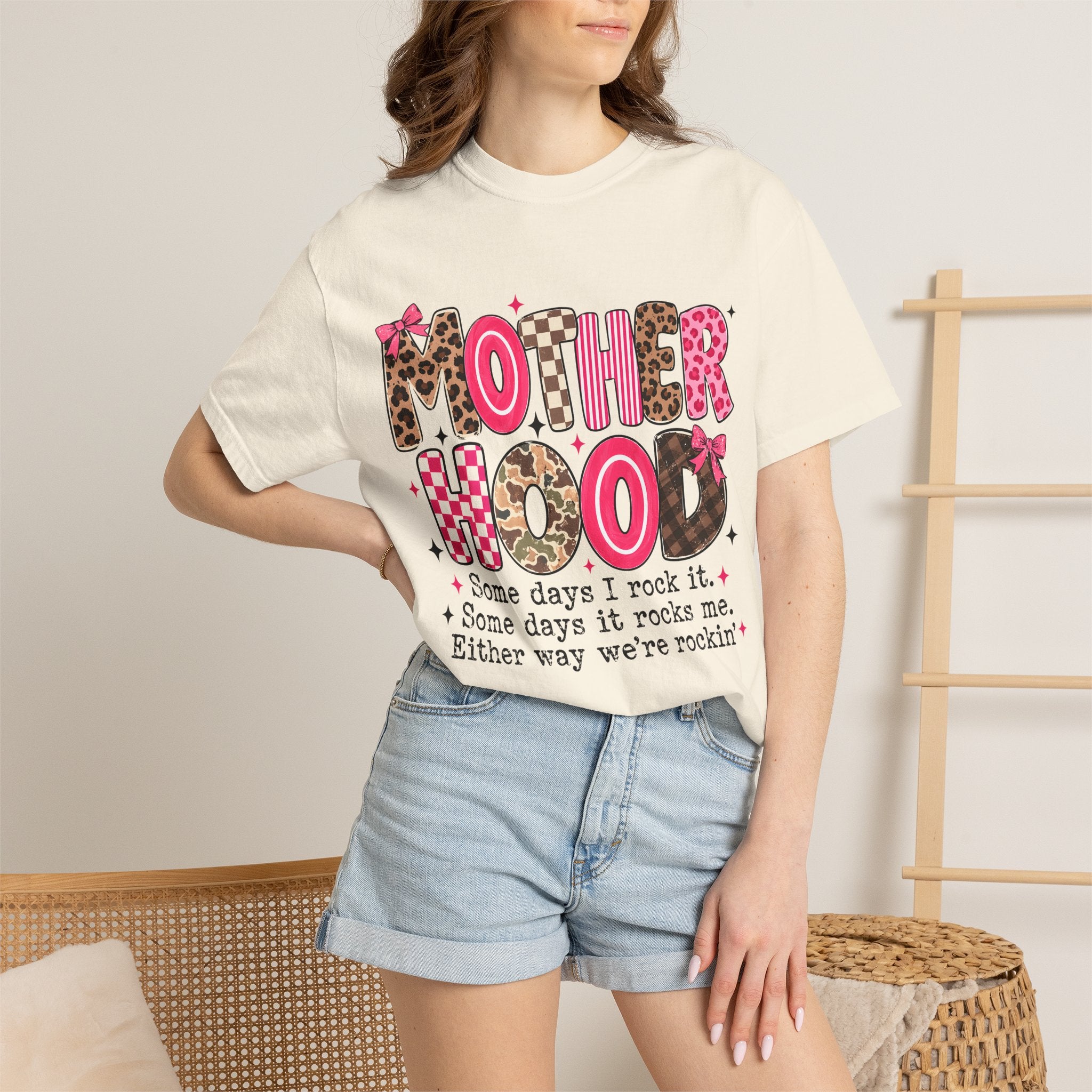 Some Days I Rock It' Casual Mom Tee