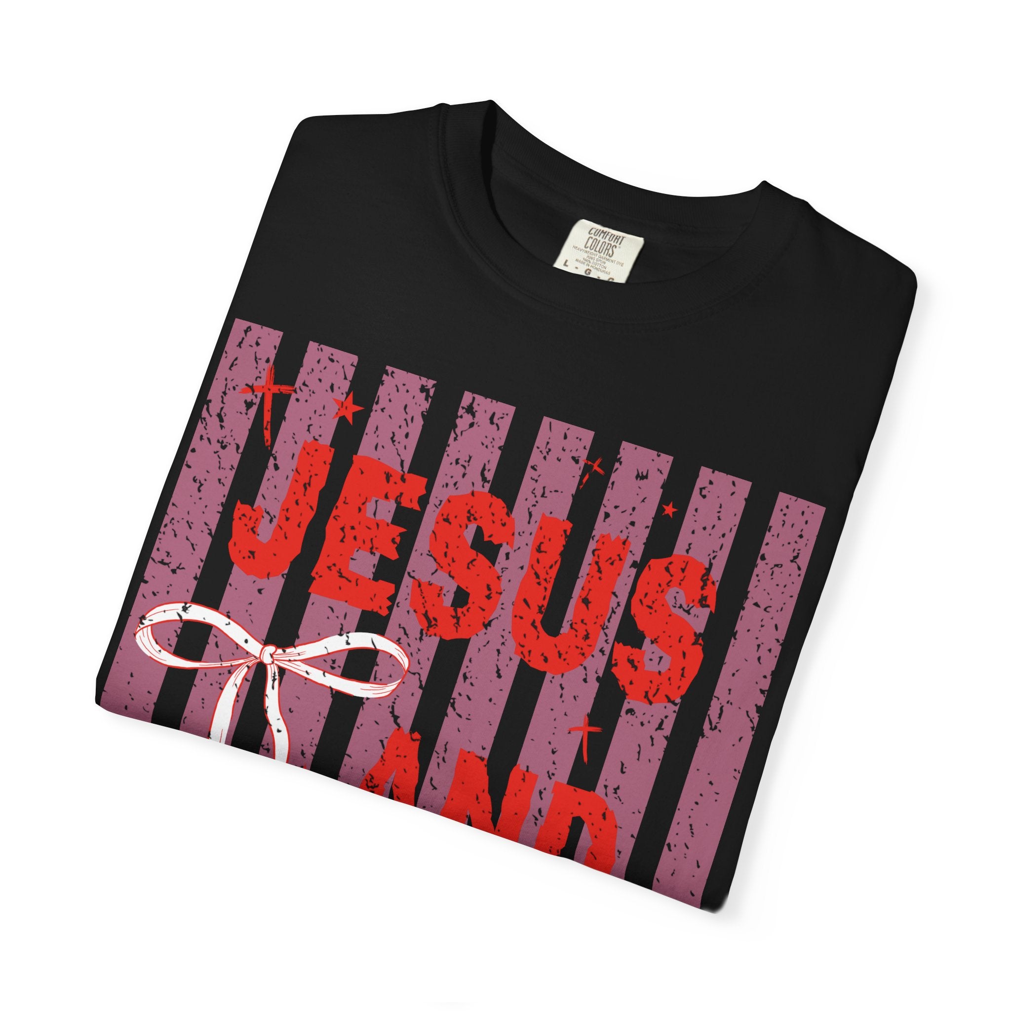 Jesus and Softball Graphic T-shirt