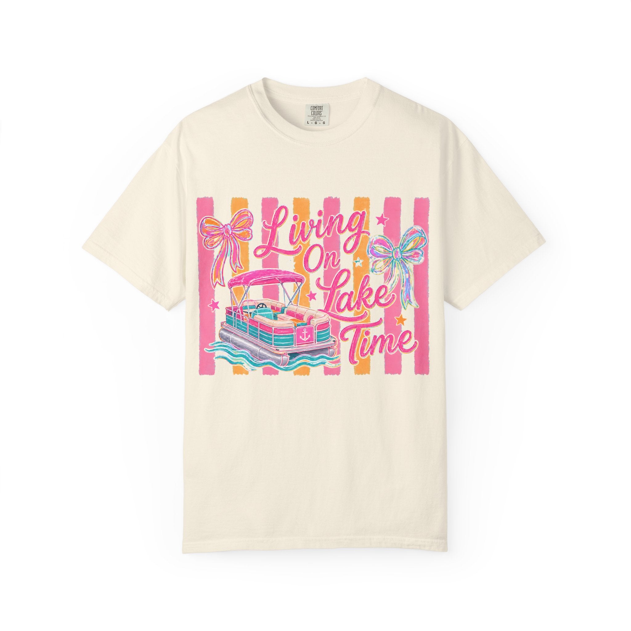 Living On Lake Time T-Shirt