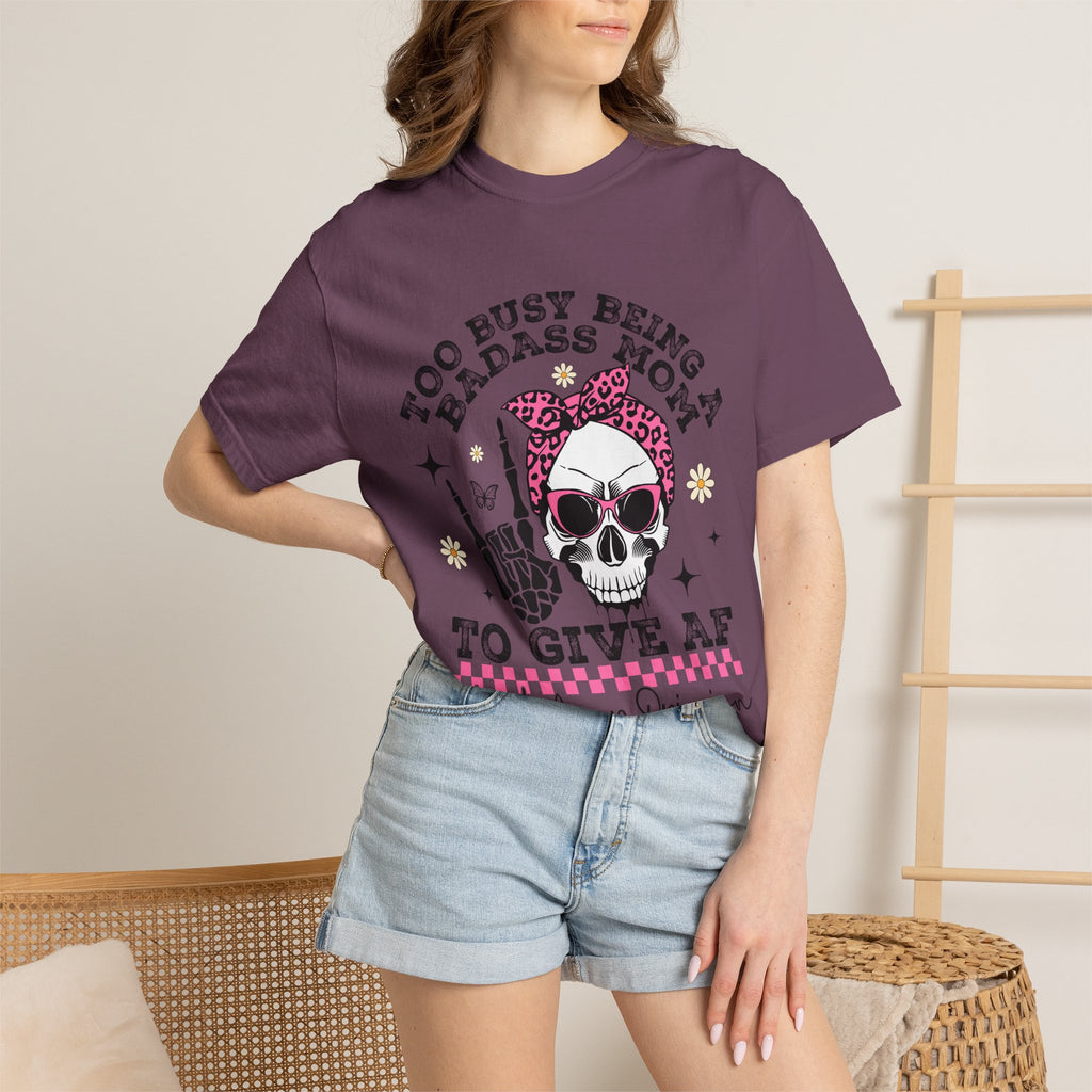 Badass Mom Skull T-Shirt