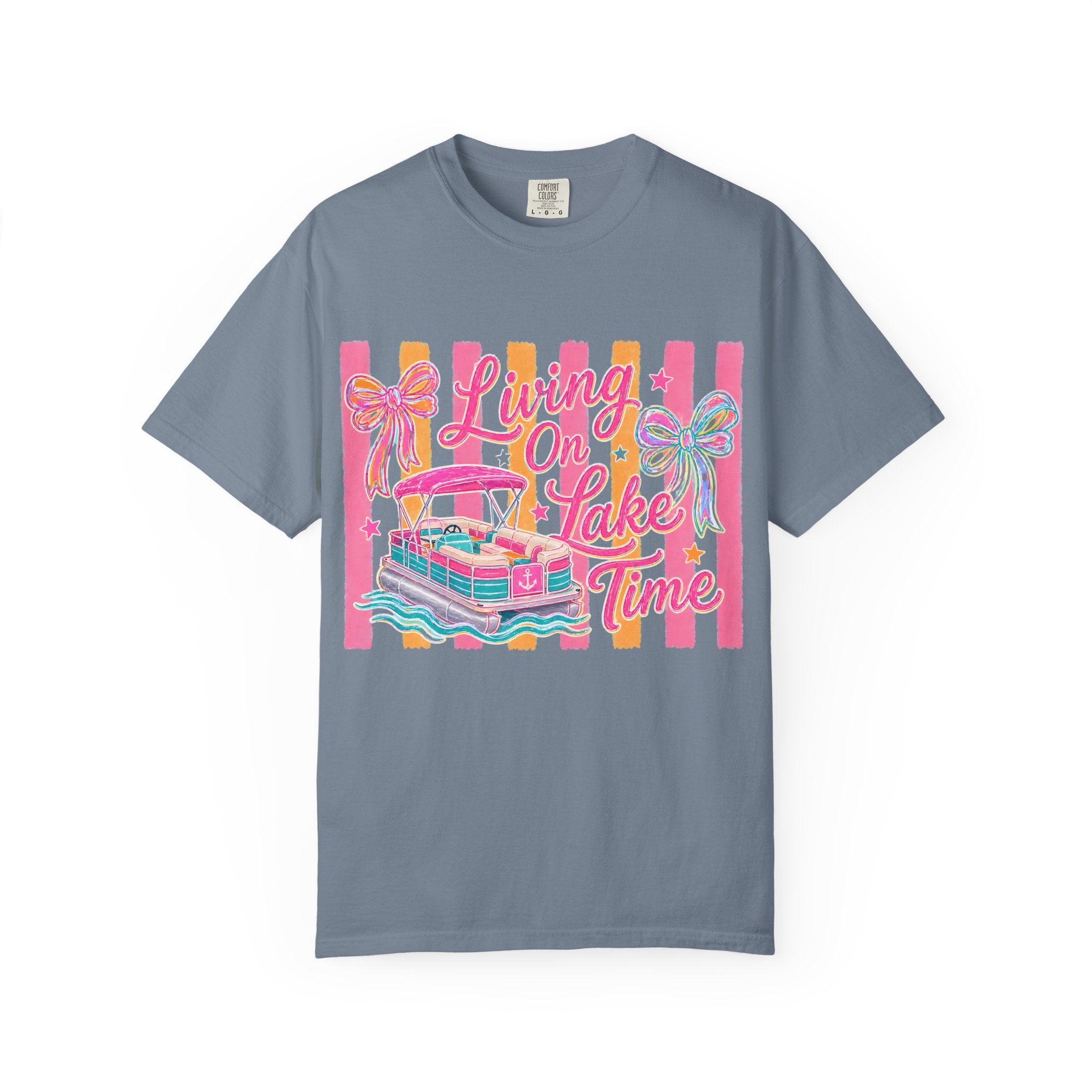 Living On Lake Time T-Shirt