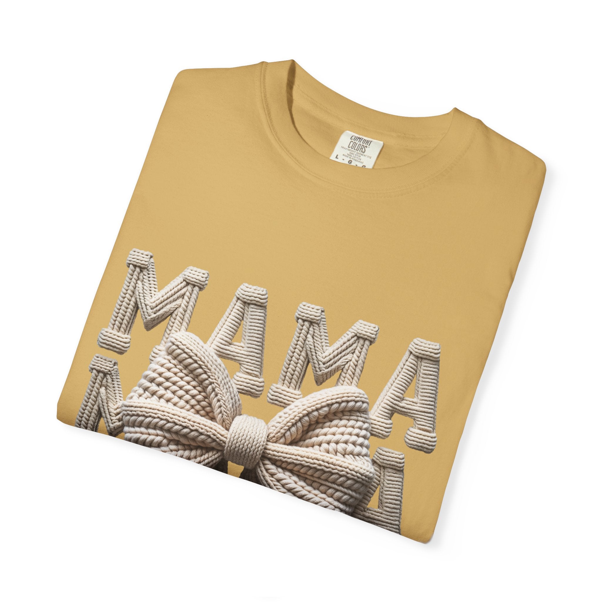 Cozy Knit Bow Mother's Day Tee