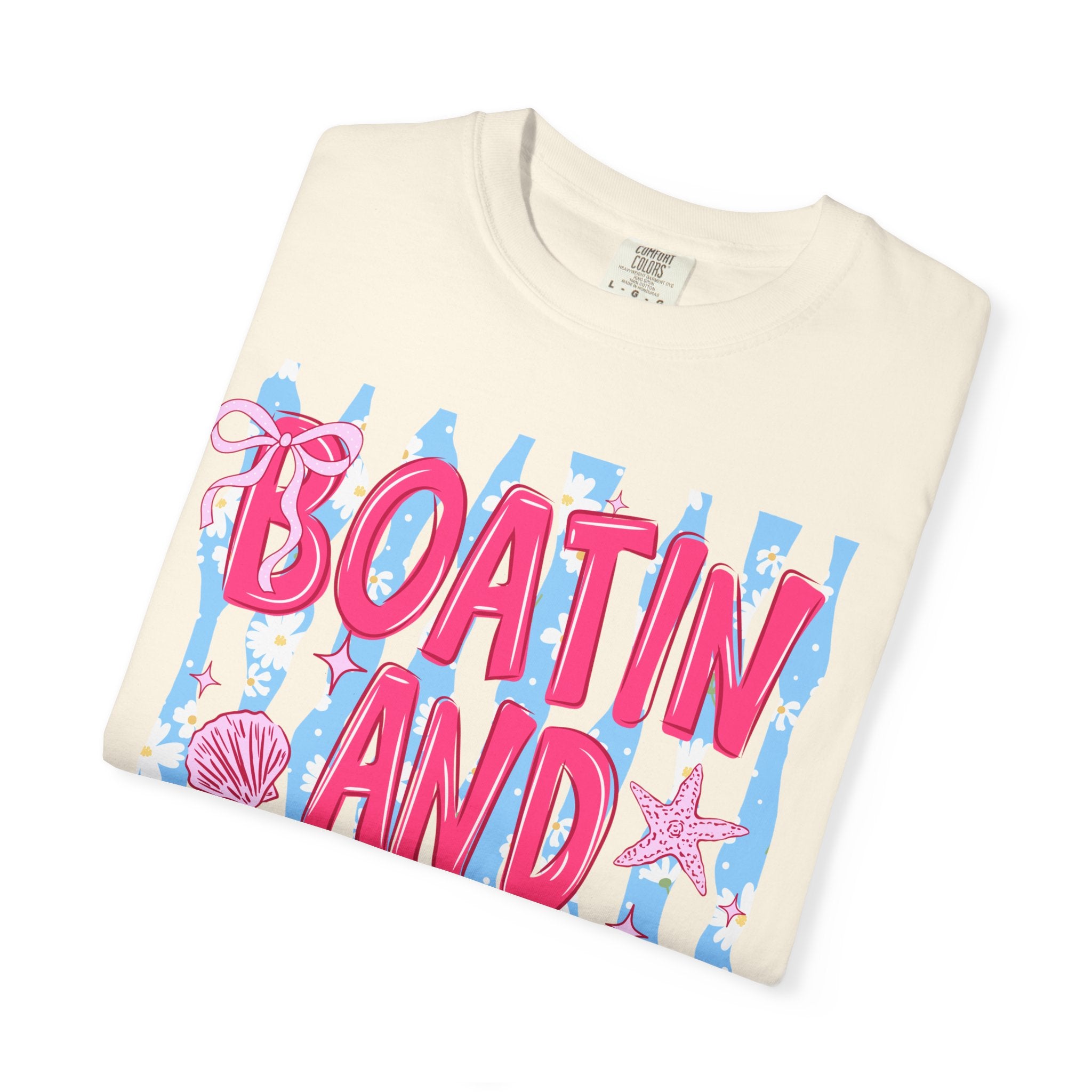 Boatin' and Floatin' Beach T-Shirt