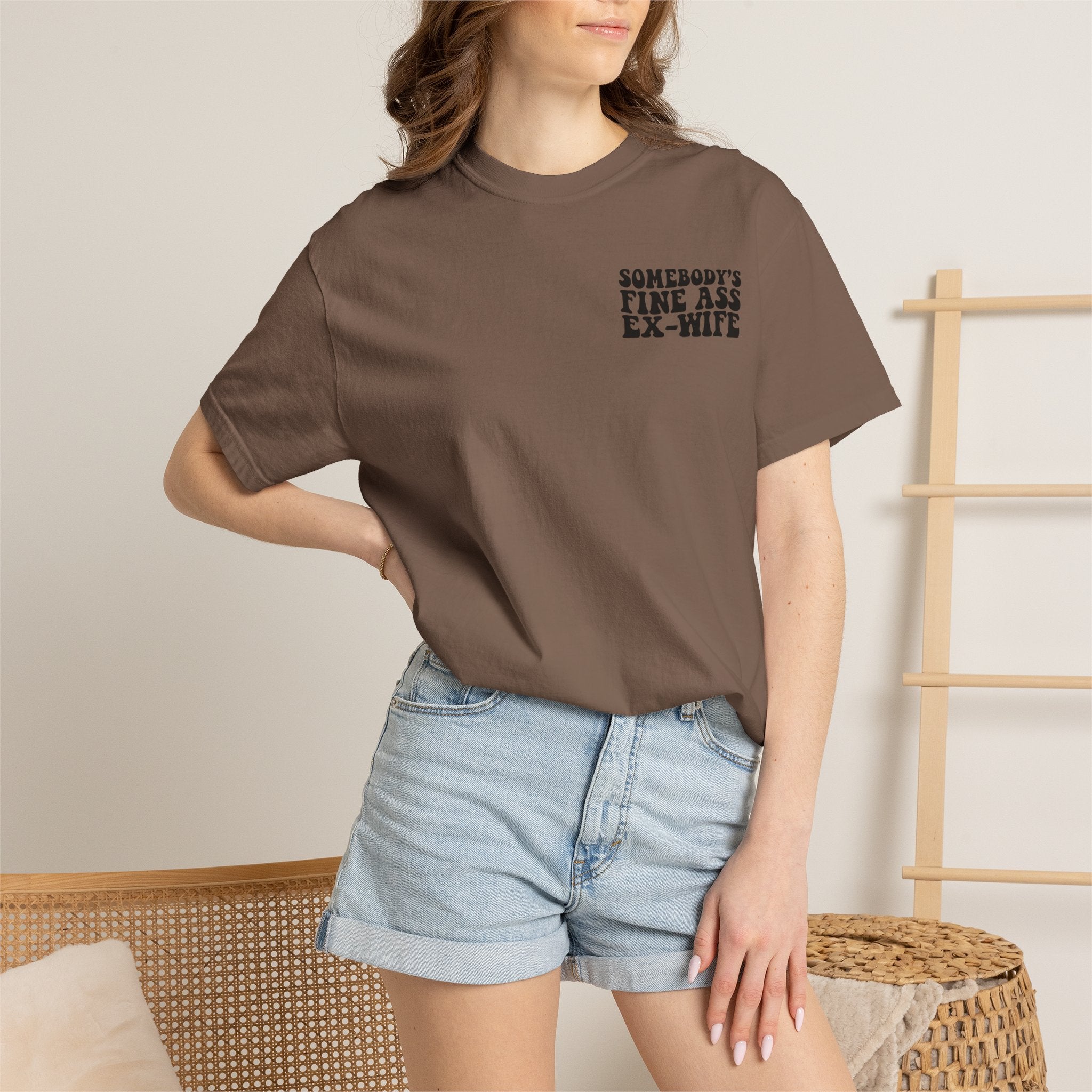 Somebody's Fine Ass Ex-Wife Graphic T-Shirt