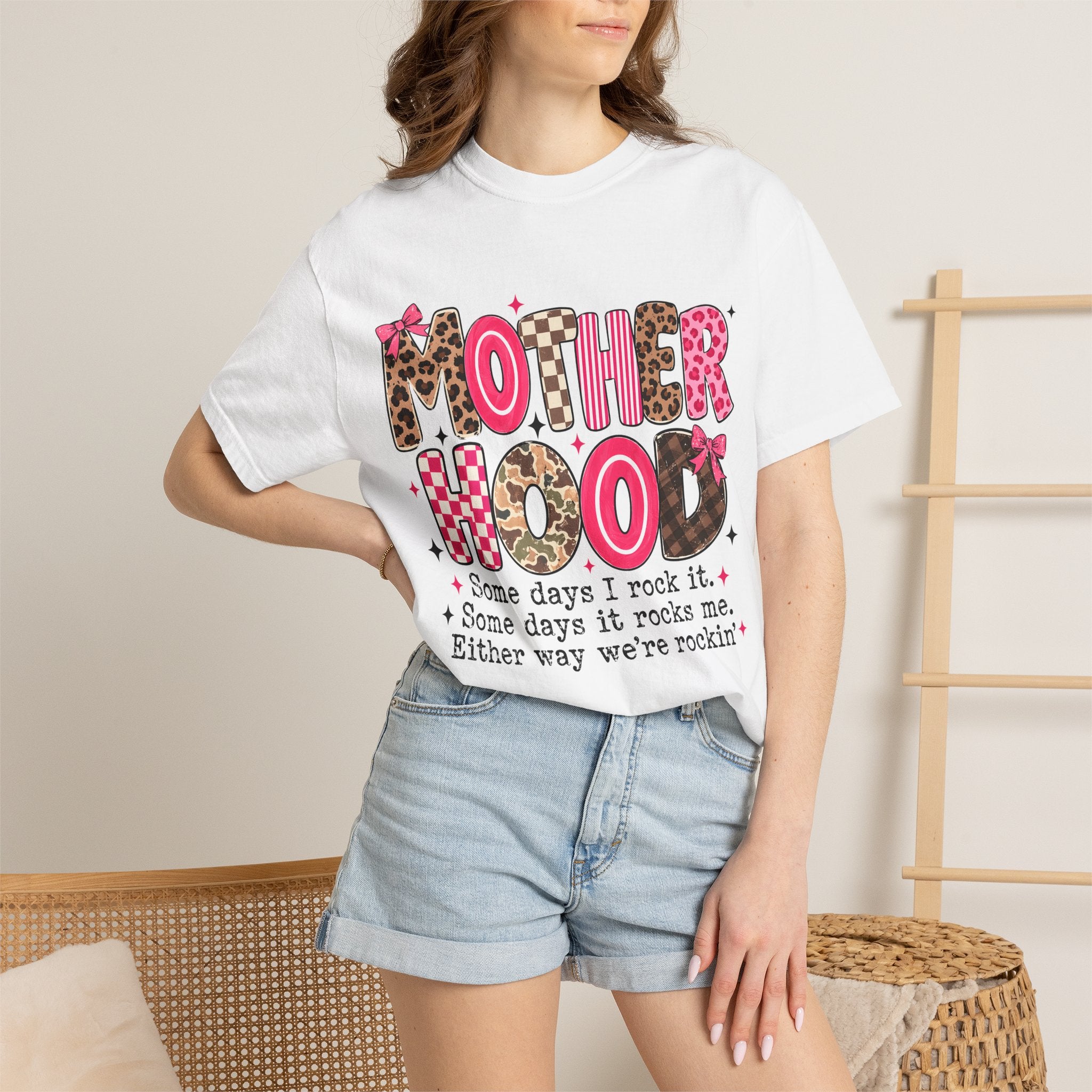 Some Days I Rock It' Casual Mom Tee