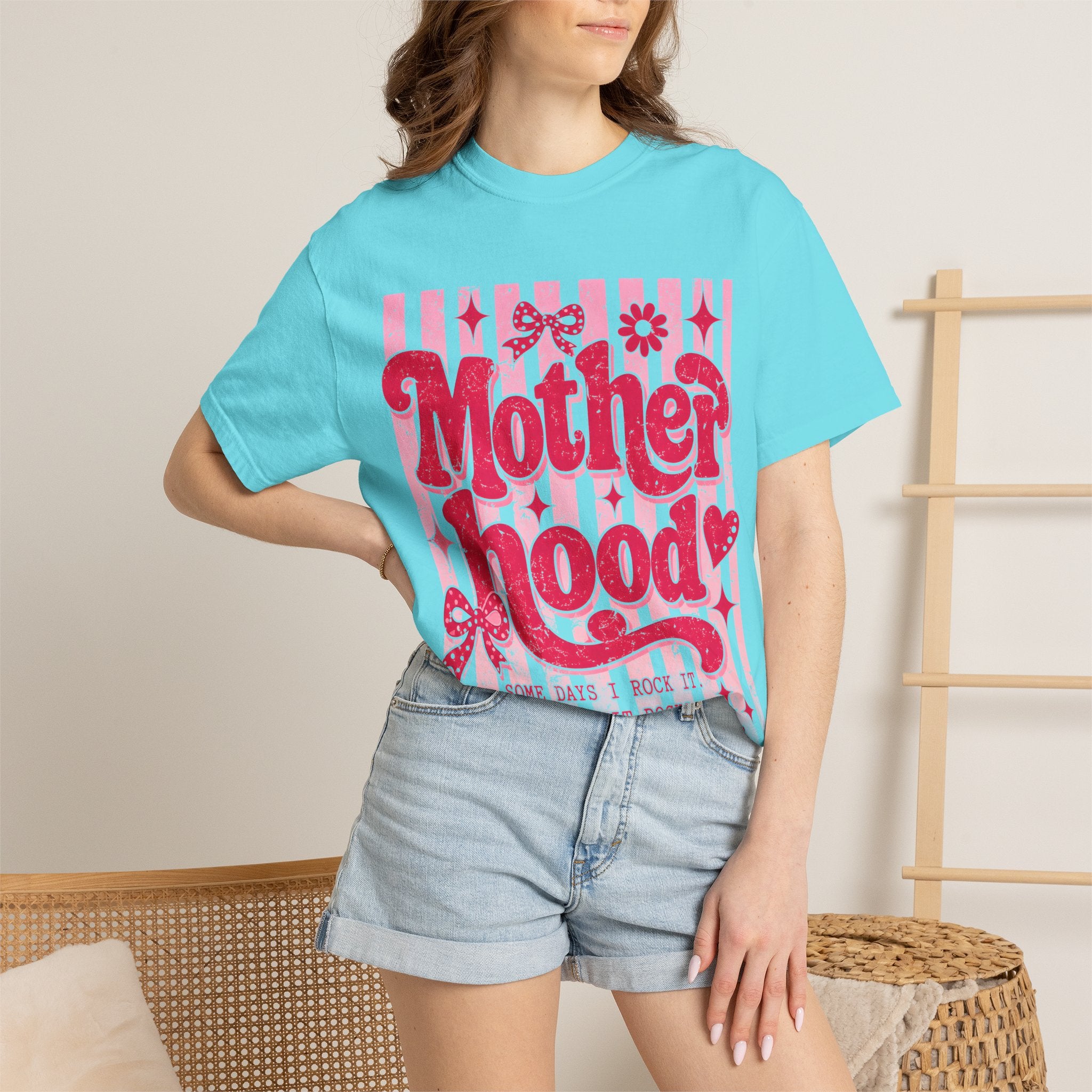 Motherhood Retro Graphic T-Shirt