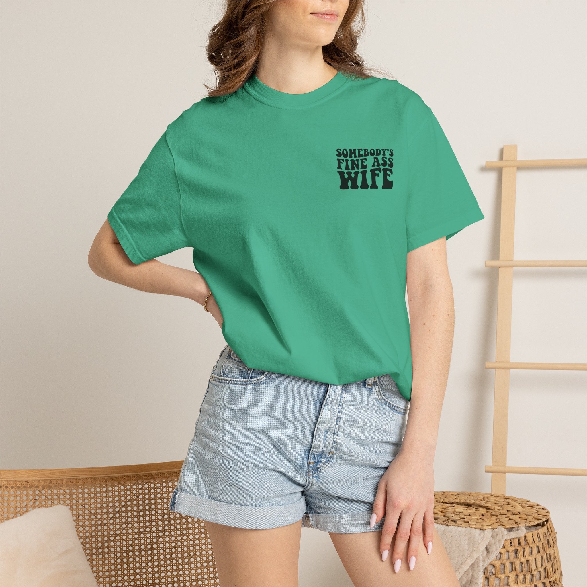 Somebody's Fine Ass Wife Graphic T-shirt