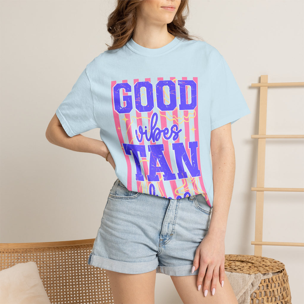 Good Vibes Tan Lines T-Shirt
