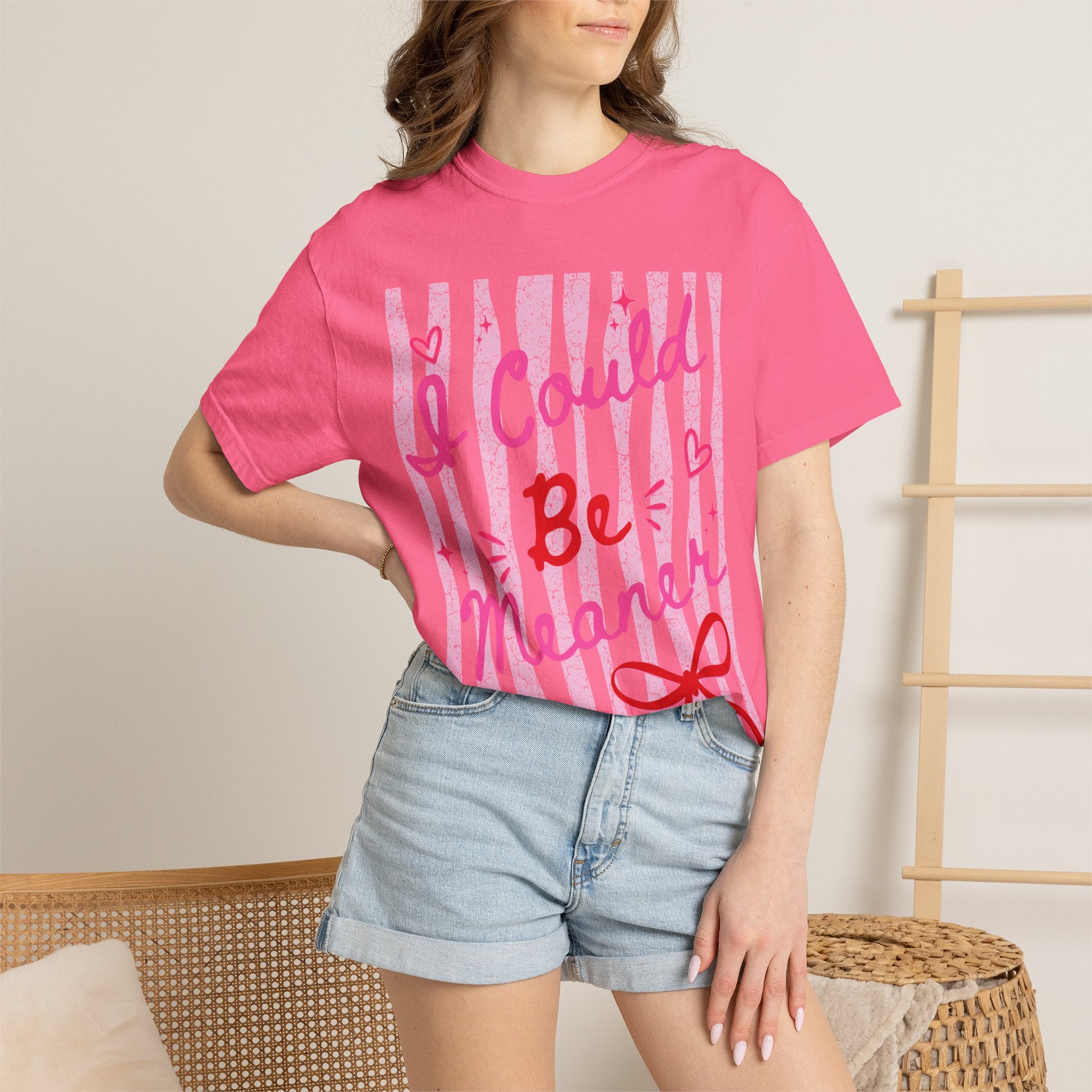 I Could Be Meaner Graphic Tee
