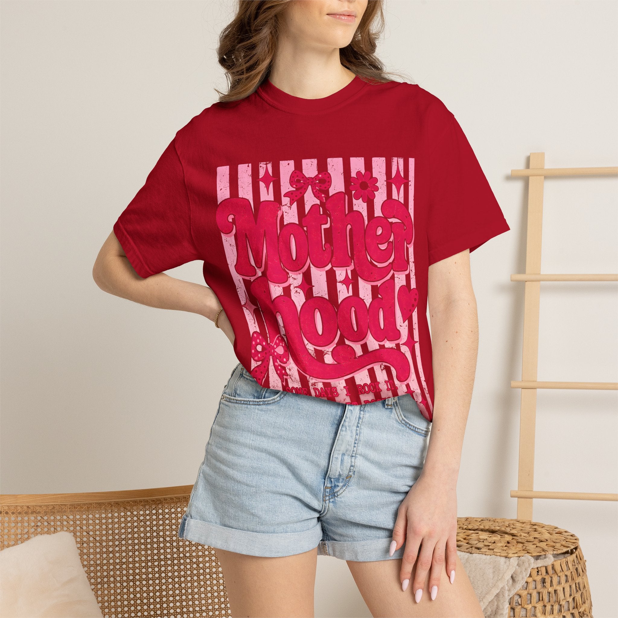 Motherhood Retro Graphic T-Shirt