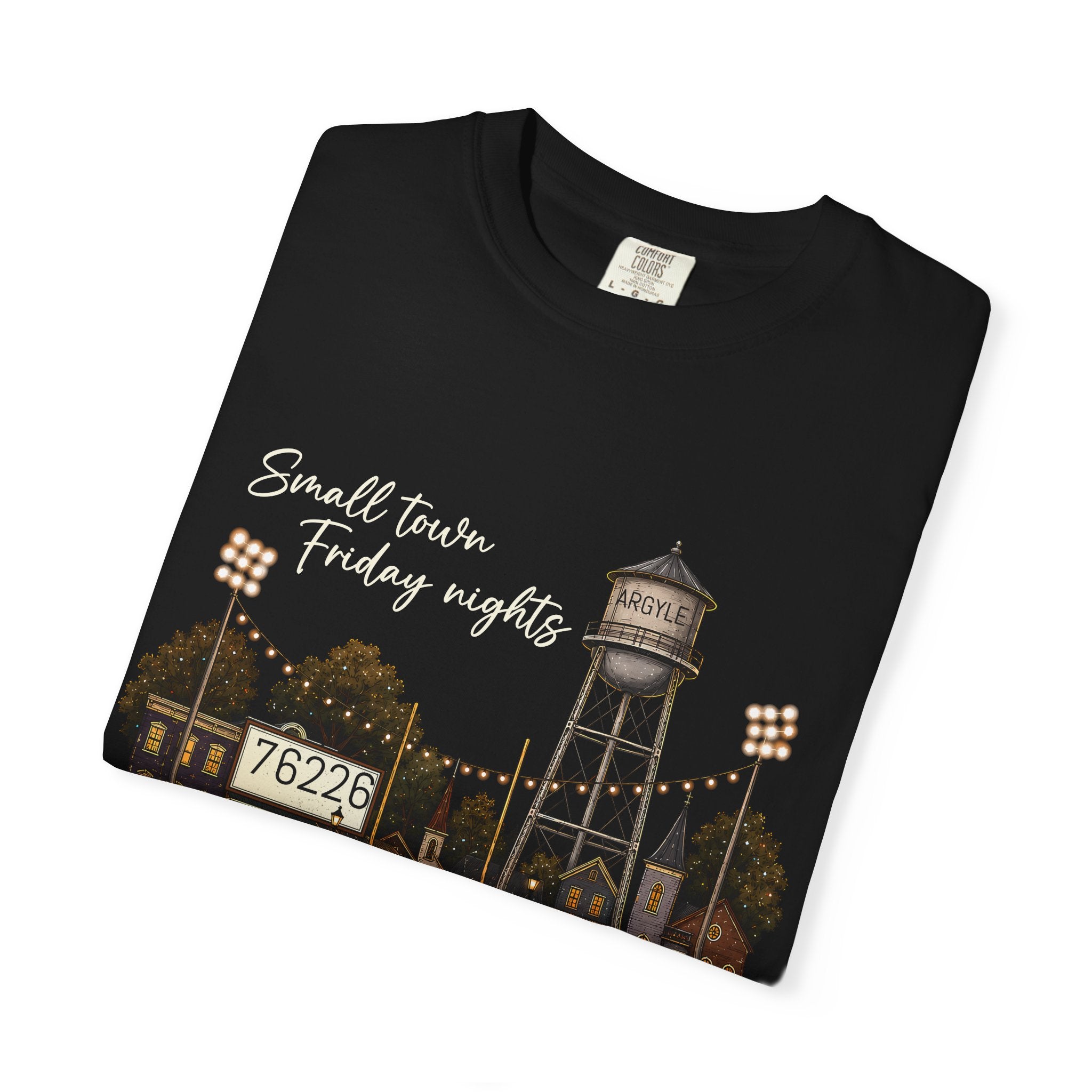 Small Town Friday Nights T-Shirt-Argyle