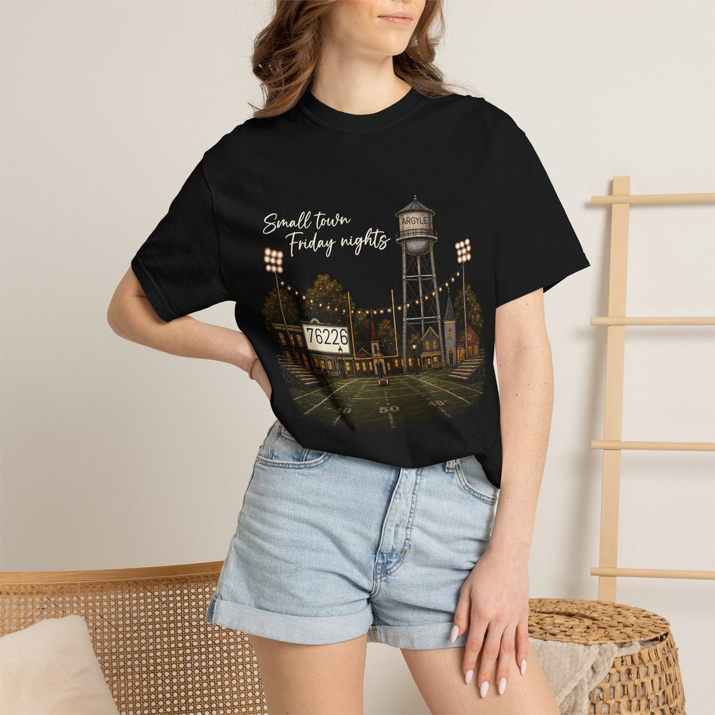 Small Town Friday Nights T-Shirt-Argyle