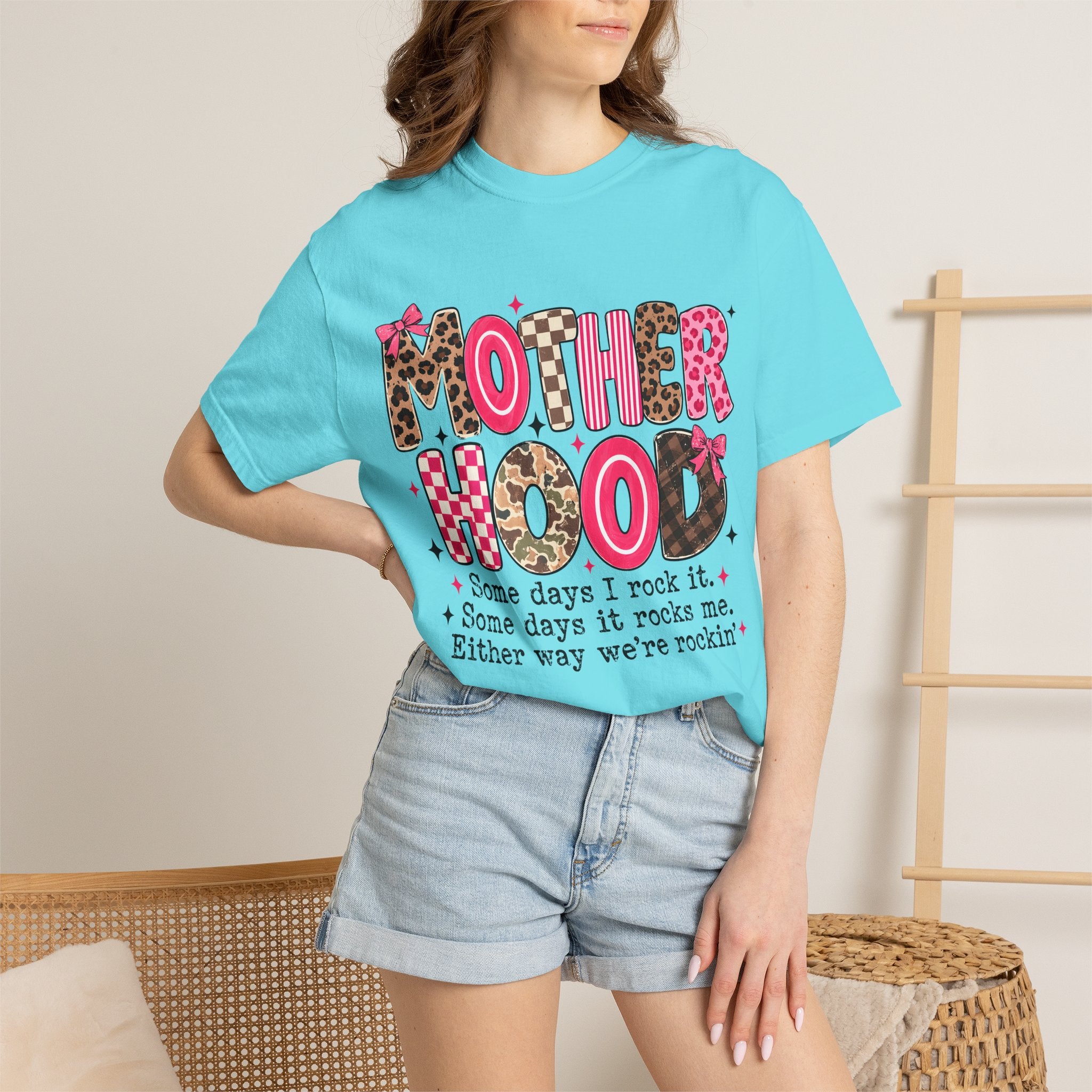 Some Days I Rock It' Casual Mom Tee