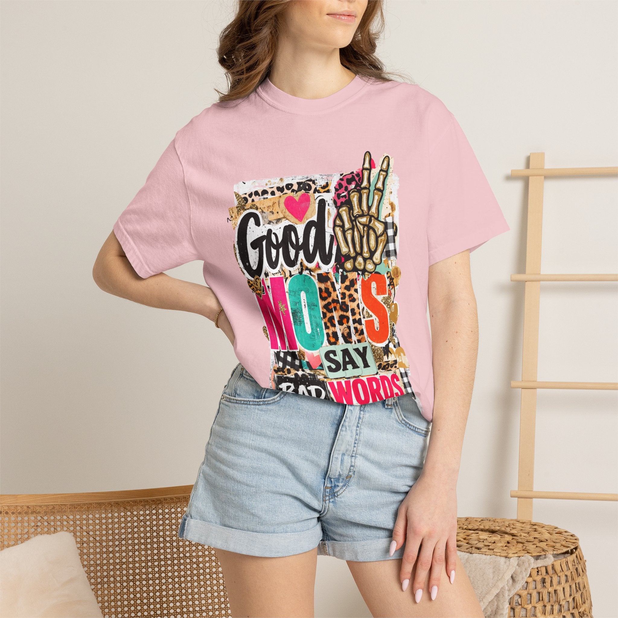 Good Moms Say Bad Words Graphic T-Shirt