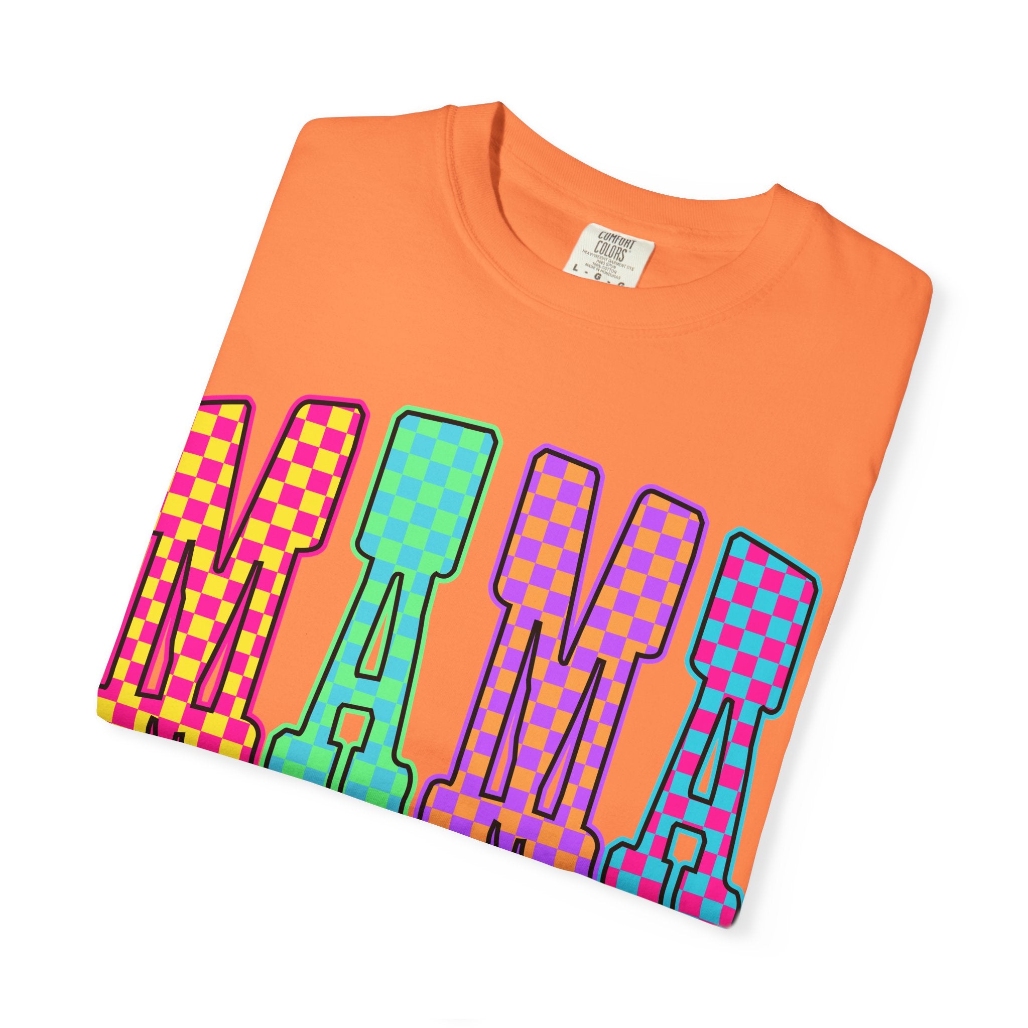 Mama Colorblock Graphic Tee