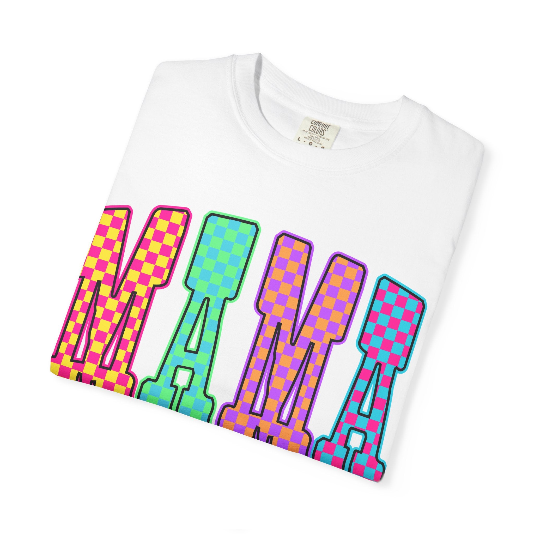 Mama Colorblock Graphic Tee