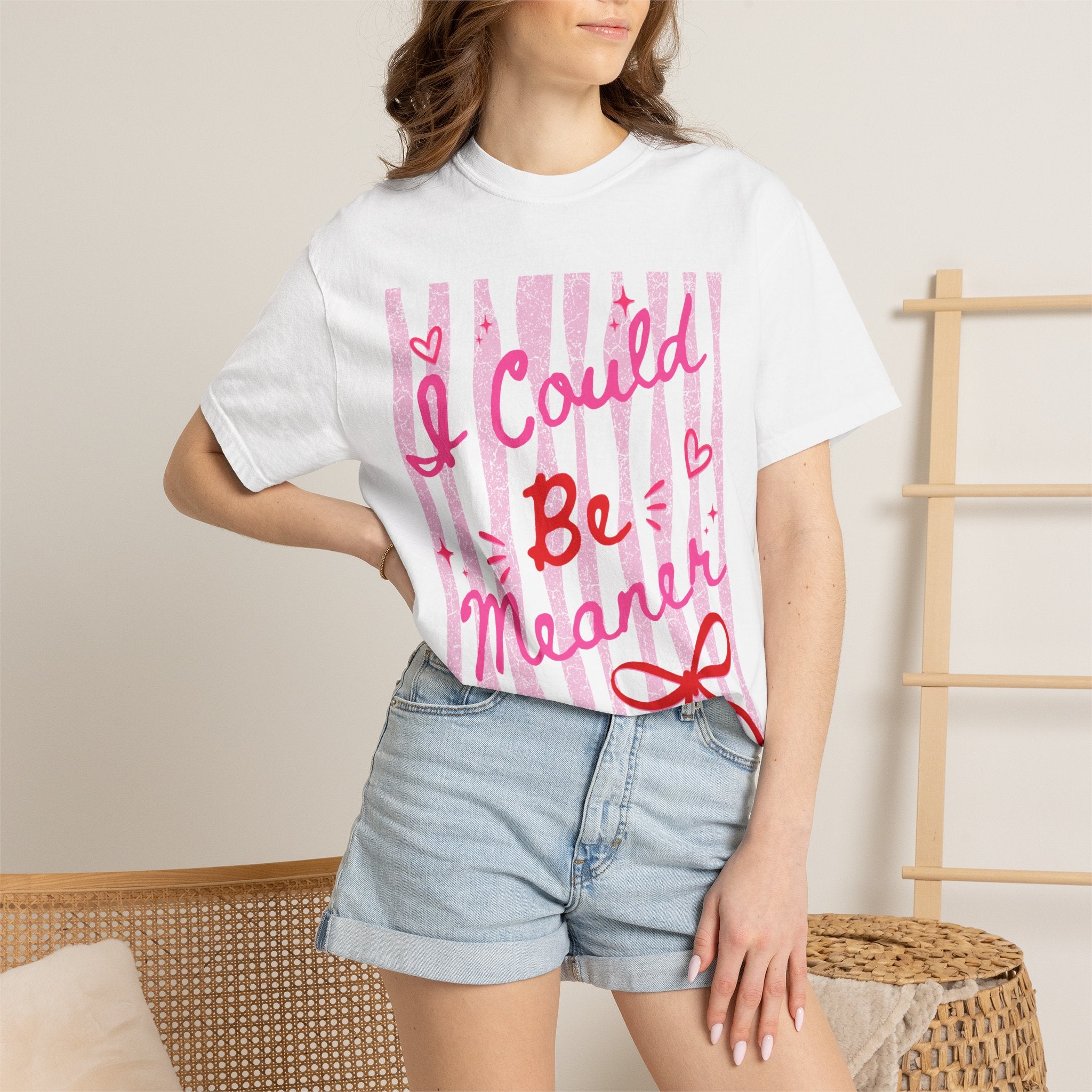 I Could Be Meaner Graphic Tee