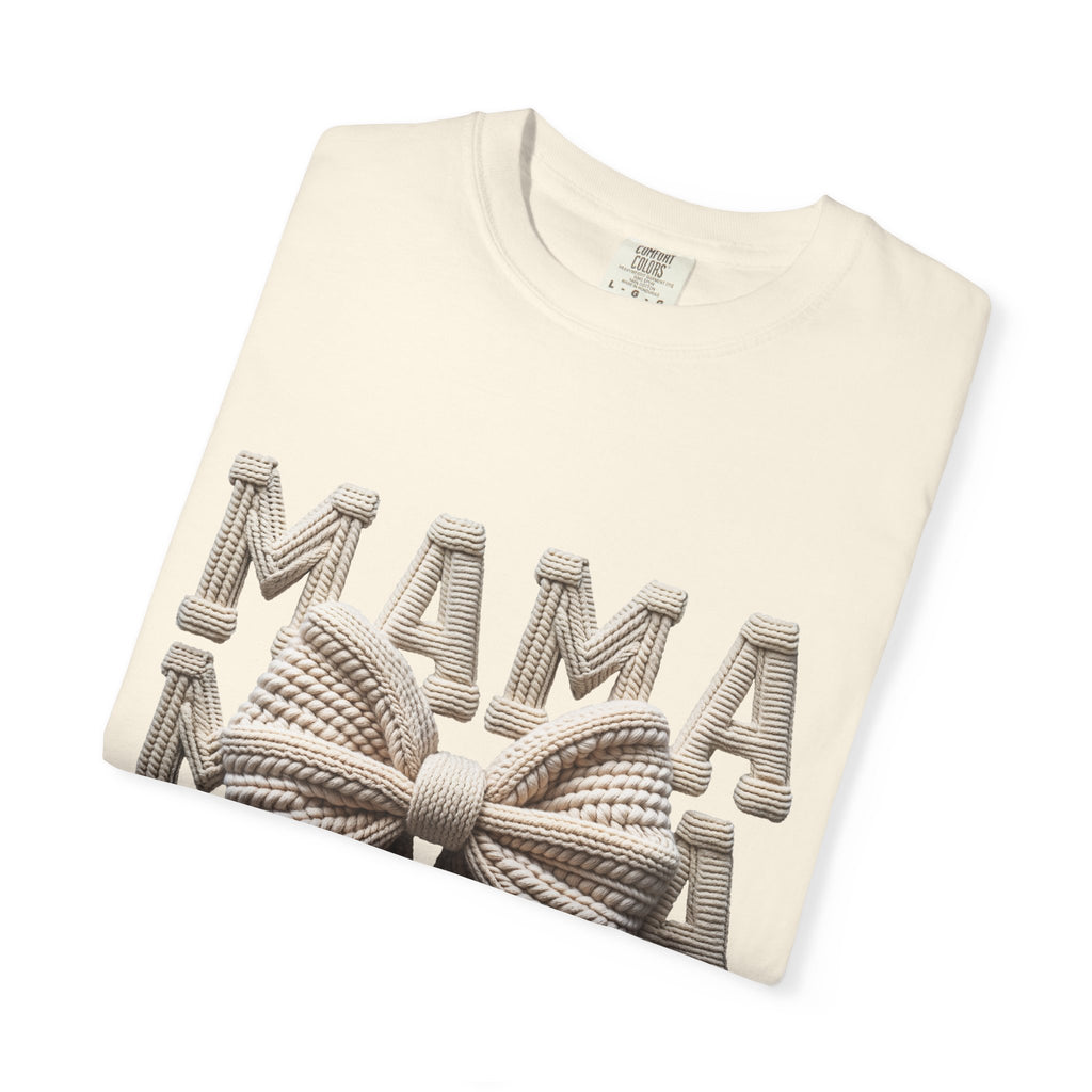 Cozy Knit Bow Mother's Day Tee
