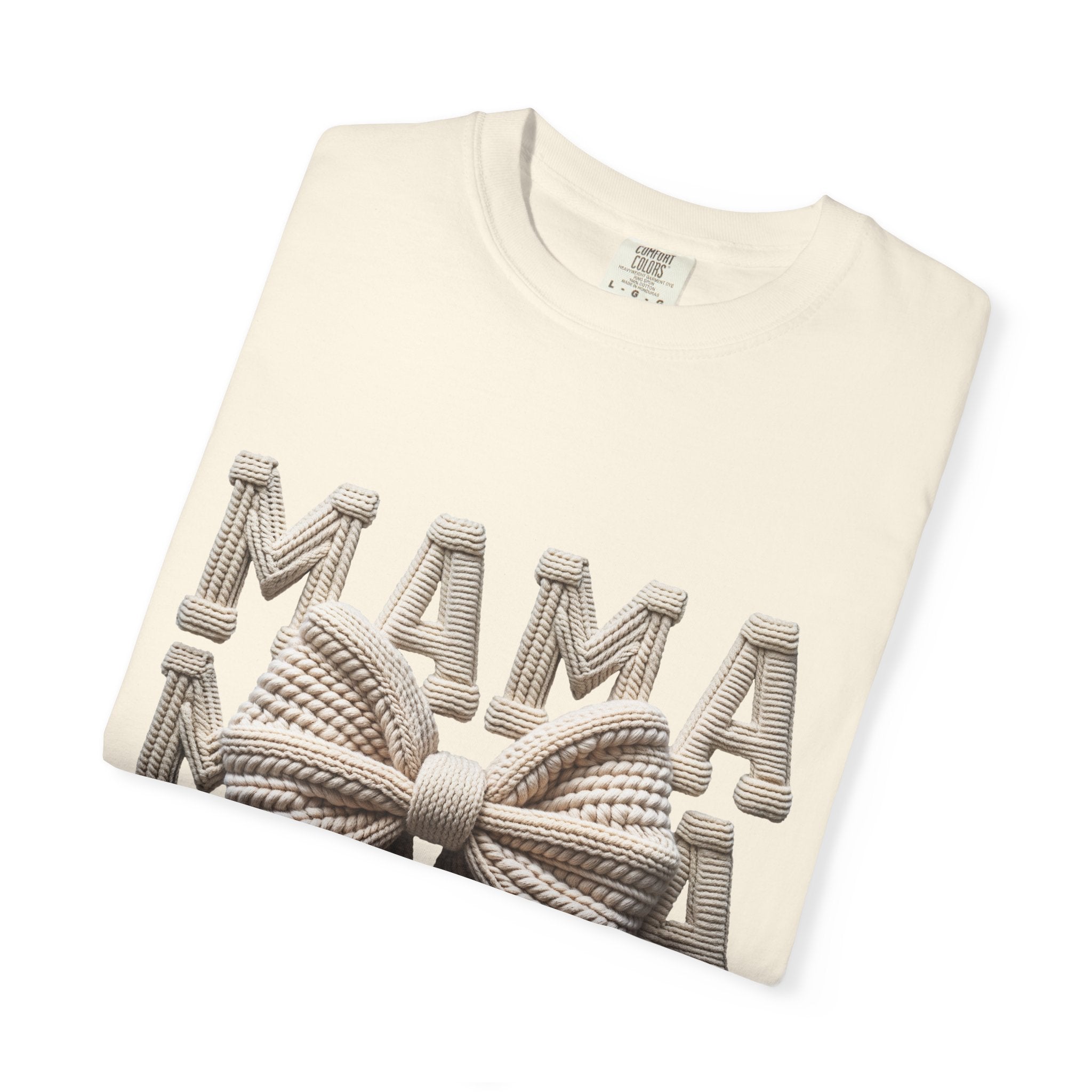 Cozy Knit Bow Mother's Day Tee