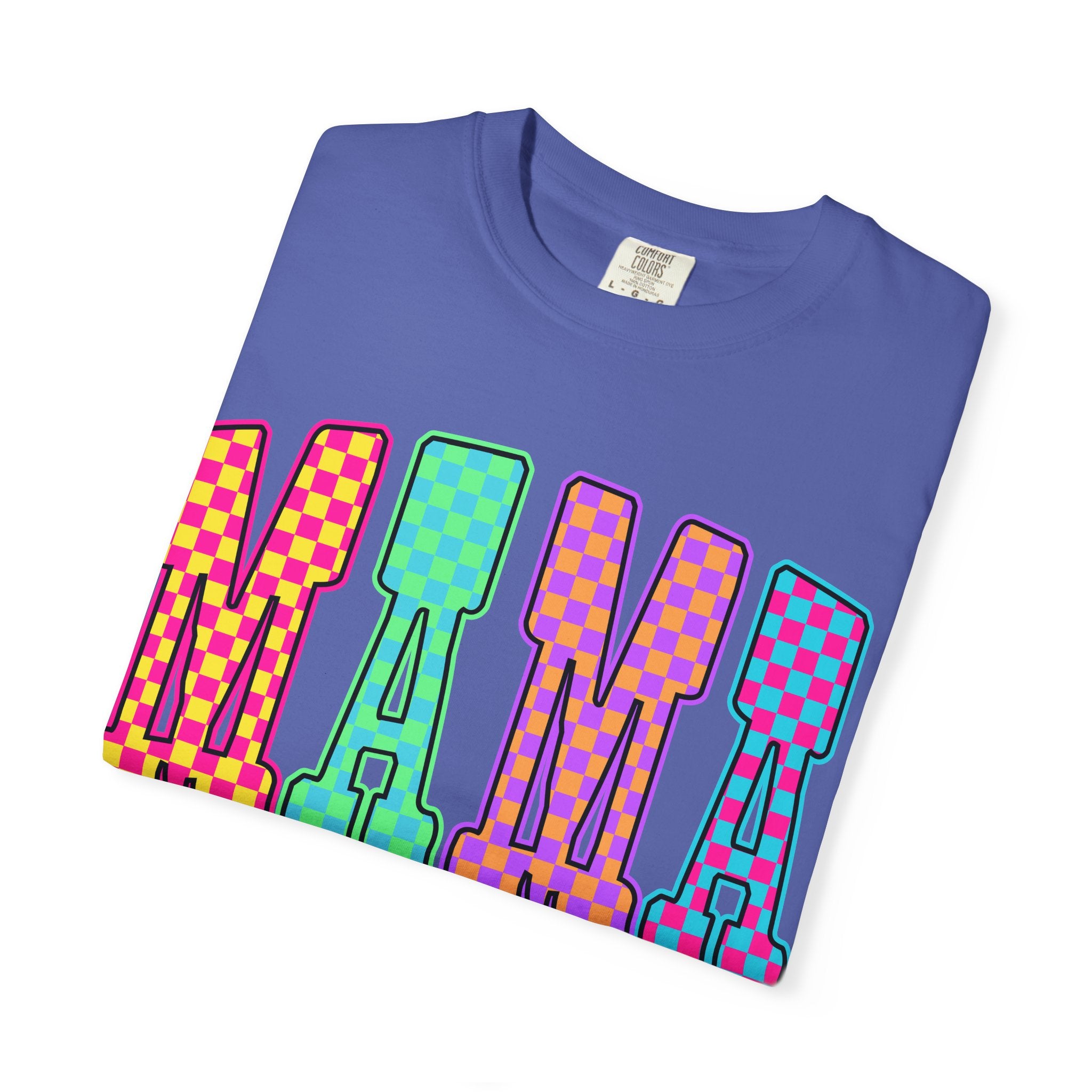 Mama Colorblock Graphic Tee