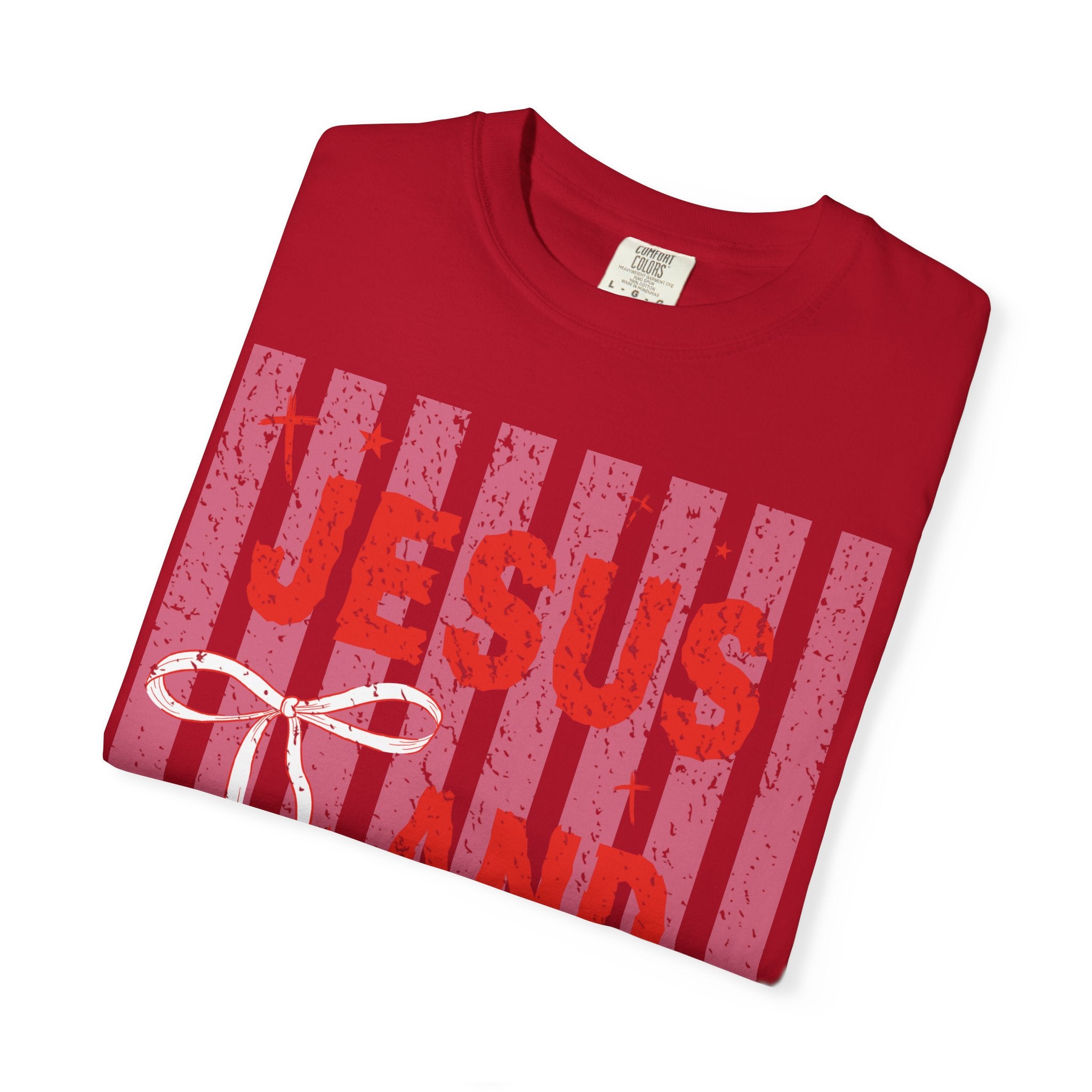 Jesus and Softball Graphic T-shirt