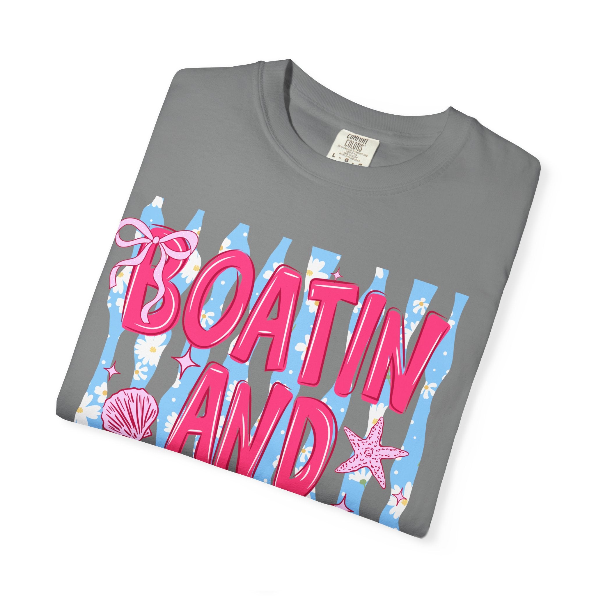 Boatin' and Floatin' Beach T-Shirt