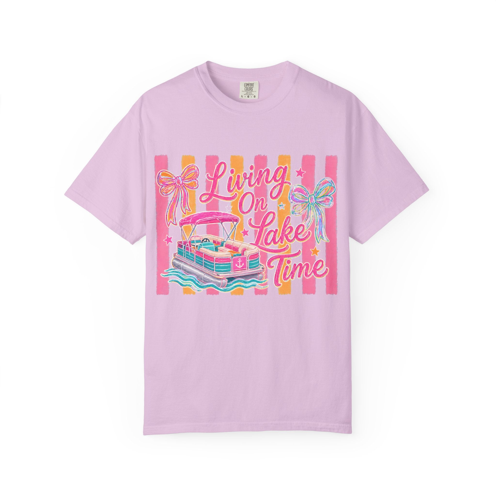 Living On Lake Time T-Shirt