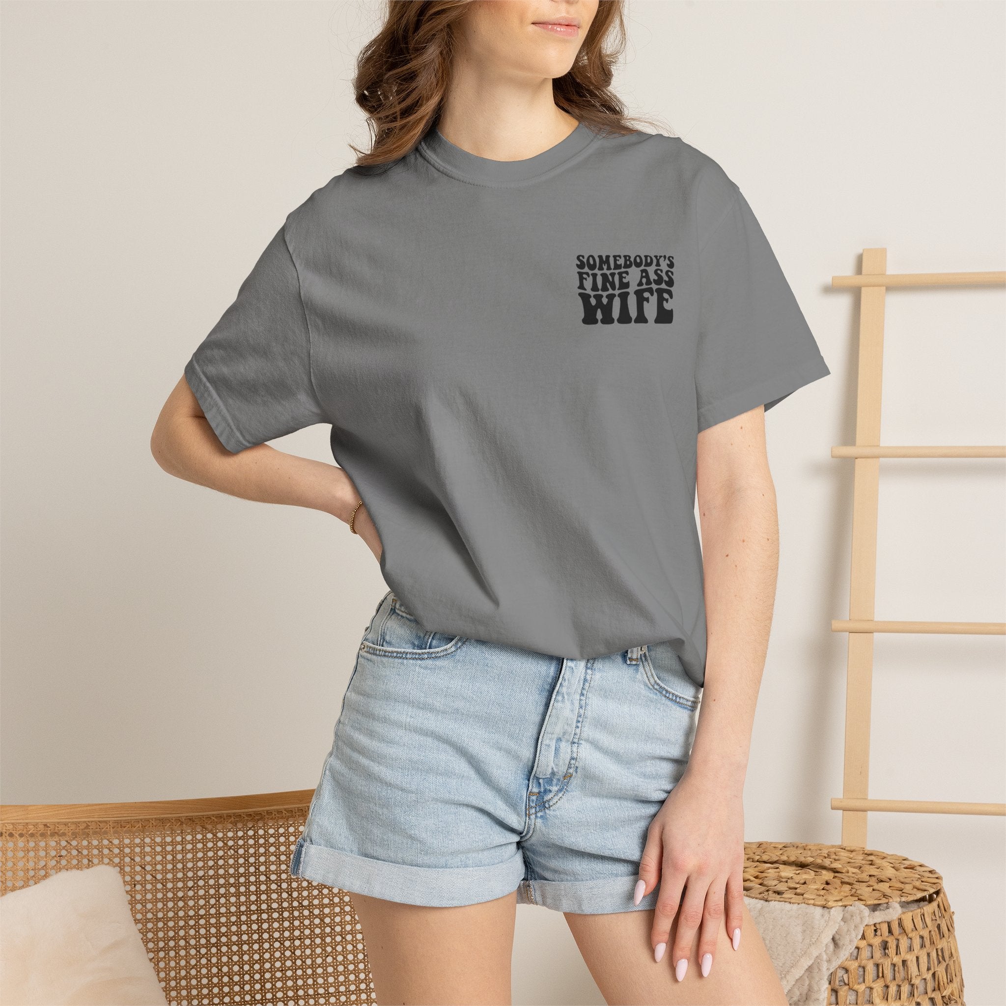 Somebody's Fine Ass Wife Graphic T-shirt