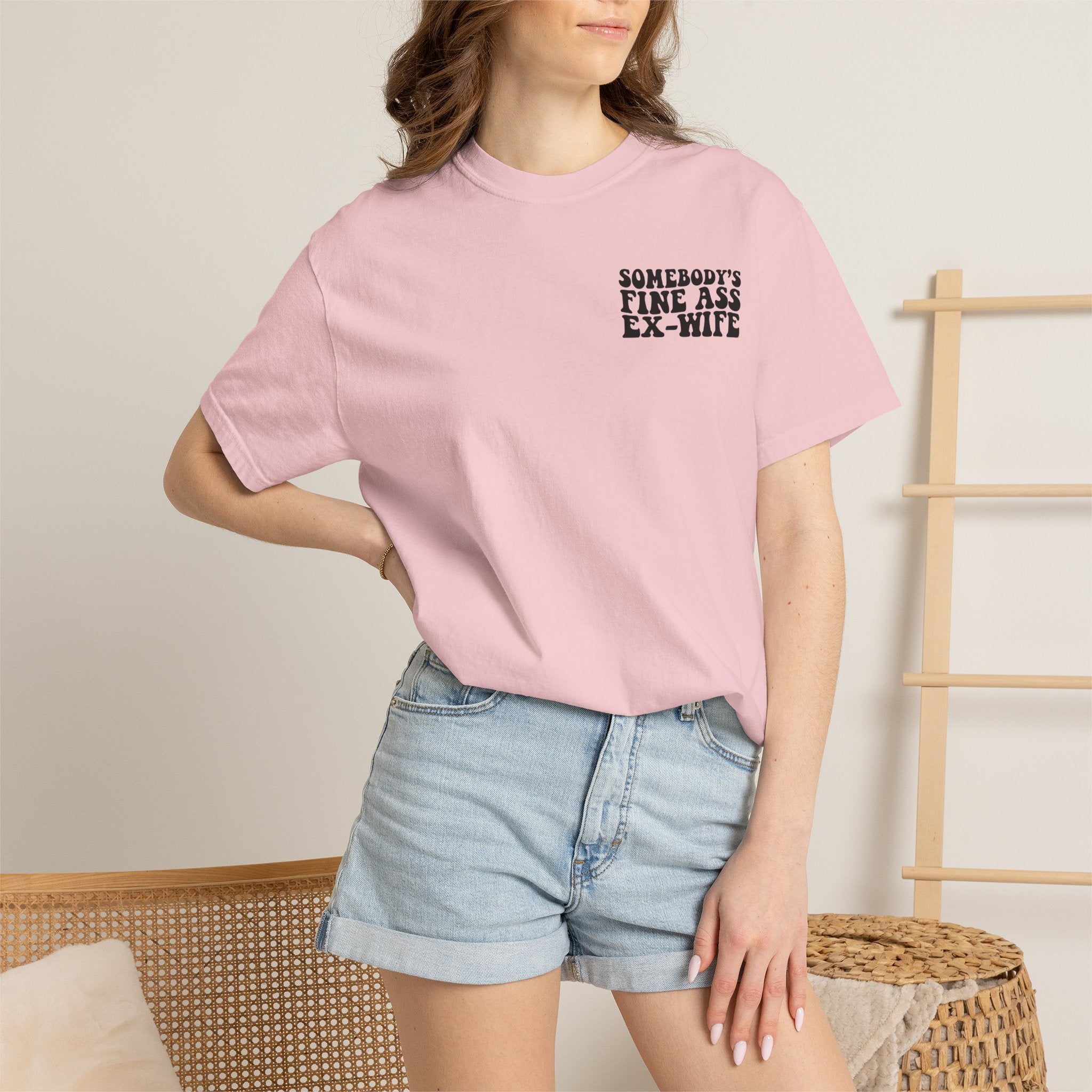 Somebody's Fine Ass Ex-Wife Graphic T-Shirt