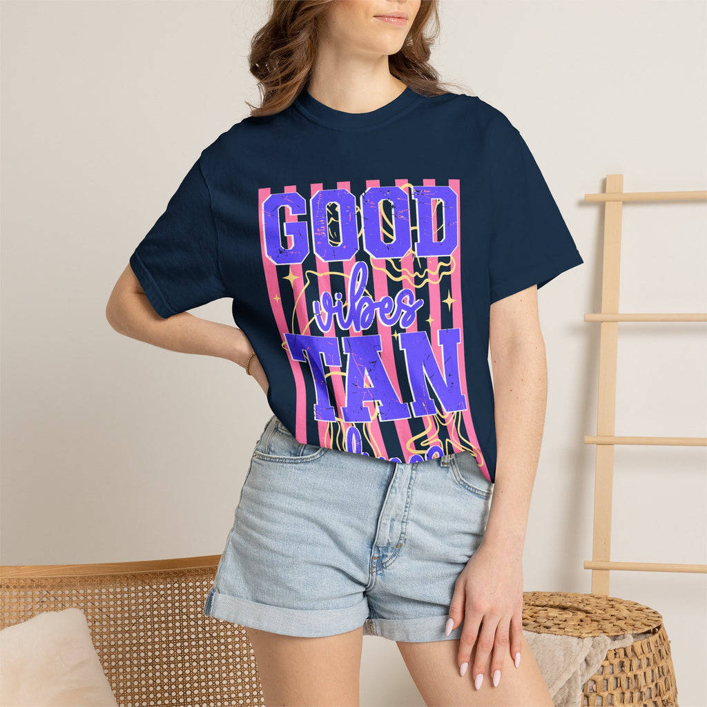 Good Vibes Tan Lines T-Shirt