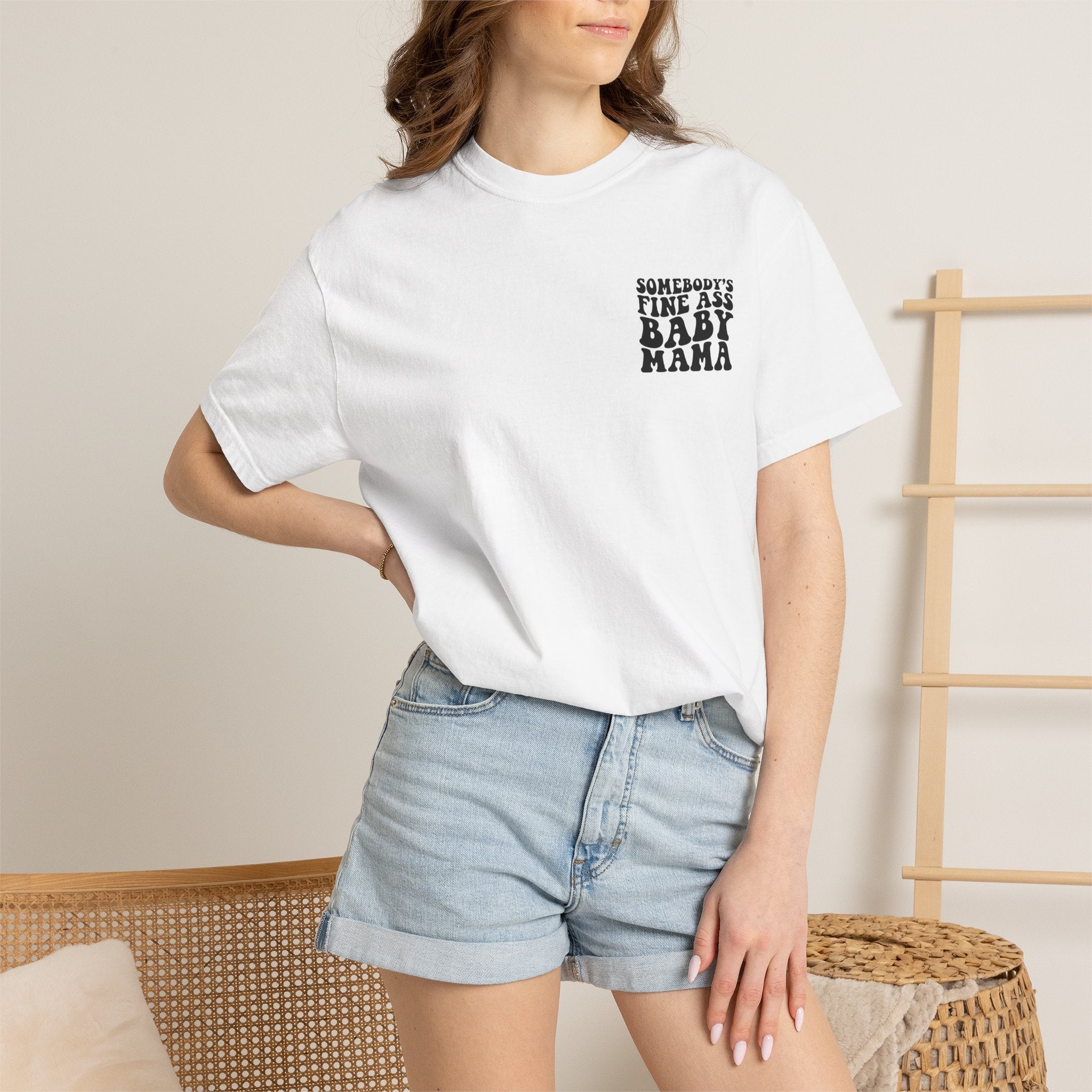 Somebody's Fine Ass Baby Mama Graphic T-Shirt