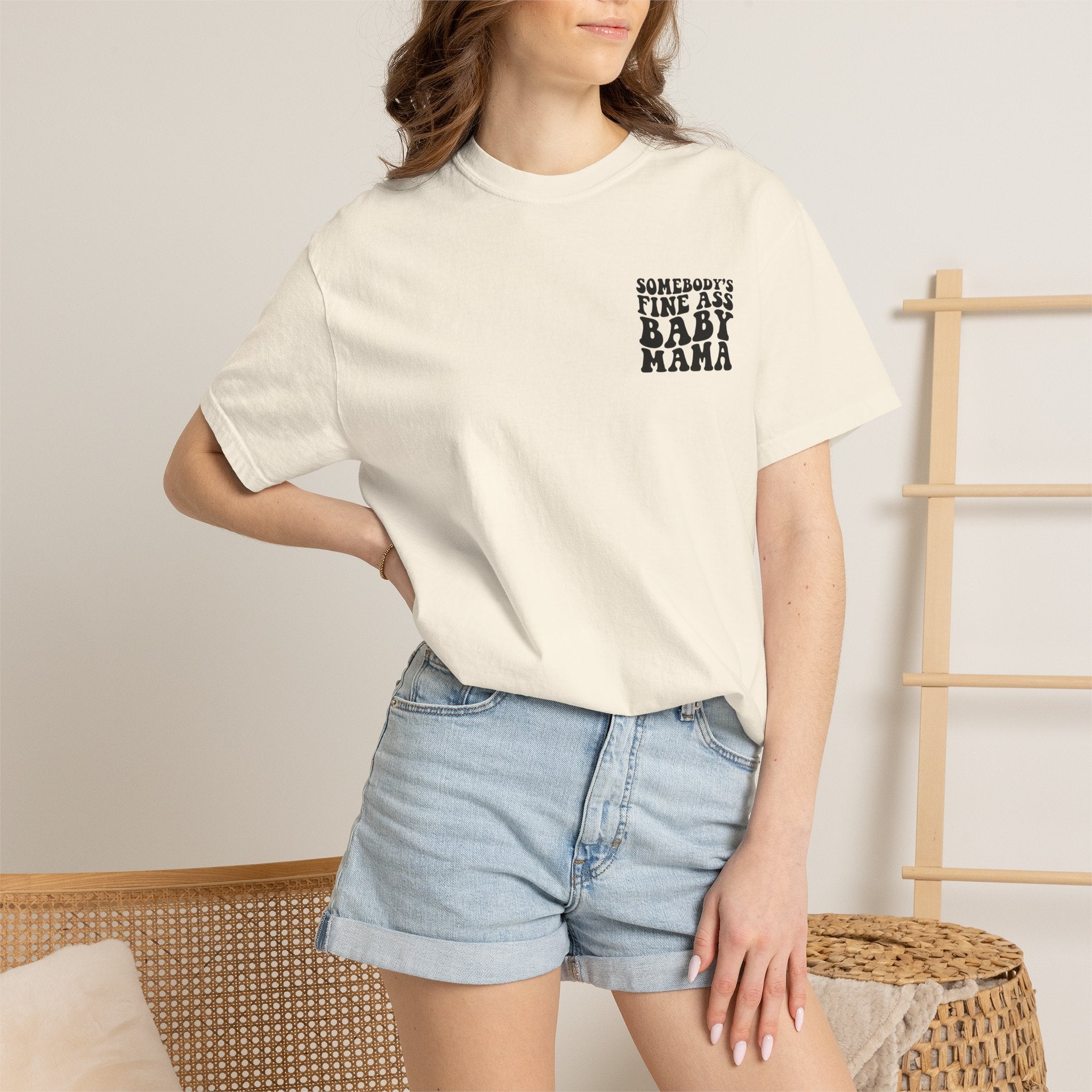 Somebody's Fine Ass Baby Mama Graphic T-Shirt