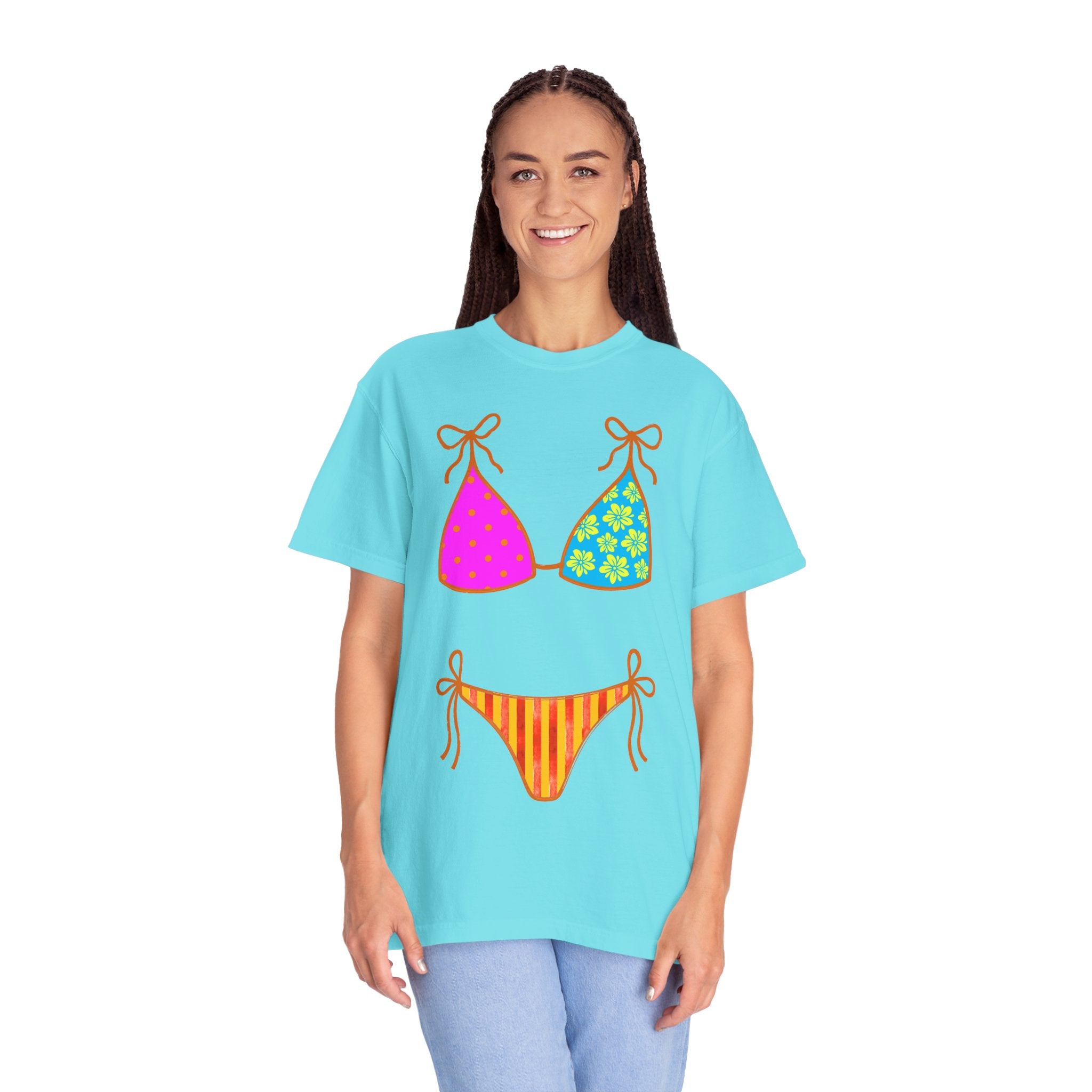 Bikini Print T-Shirt