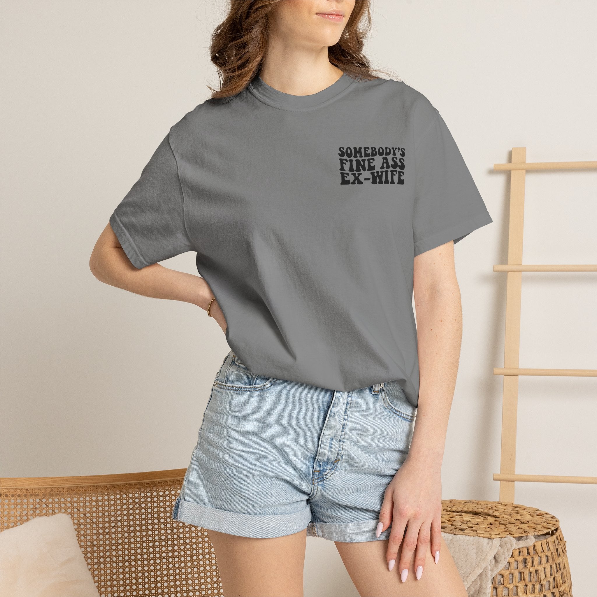 Somebody's Fine Ass Ex-Wife Graphic T-Shirt