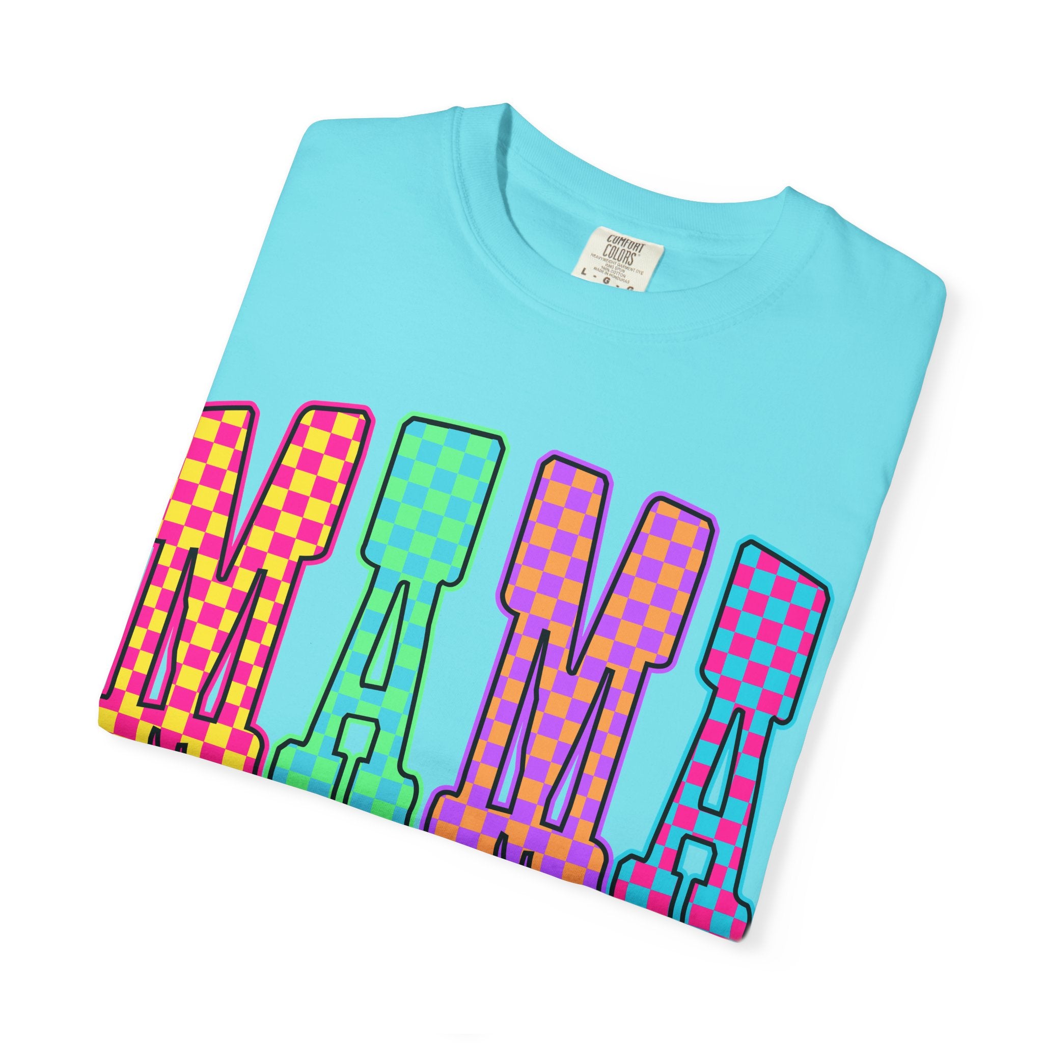 Mama Colorblock Graphic Tee