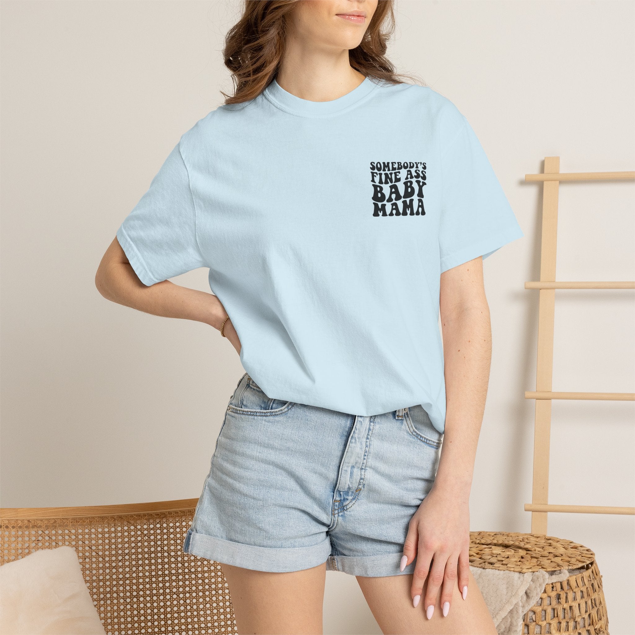 Somebody's Fine Ass Baby Mama Graphic T-Shirt