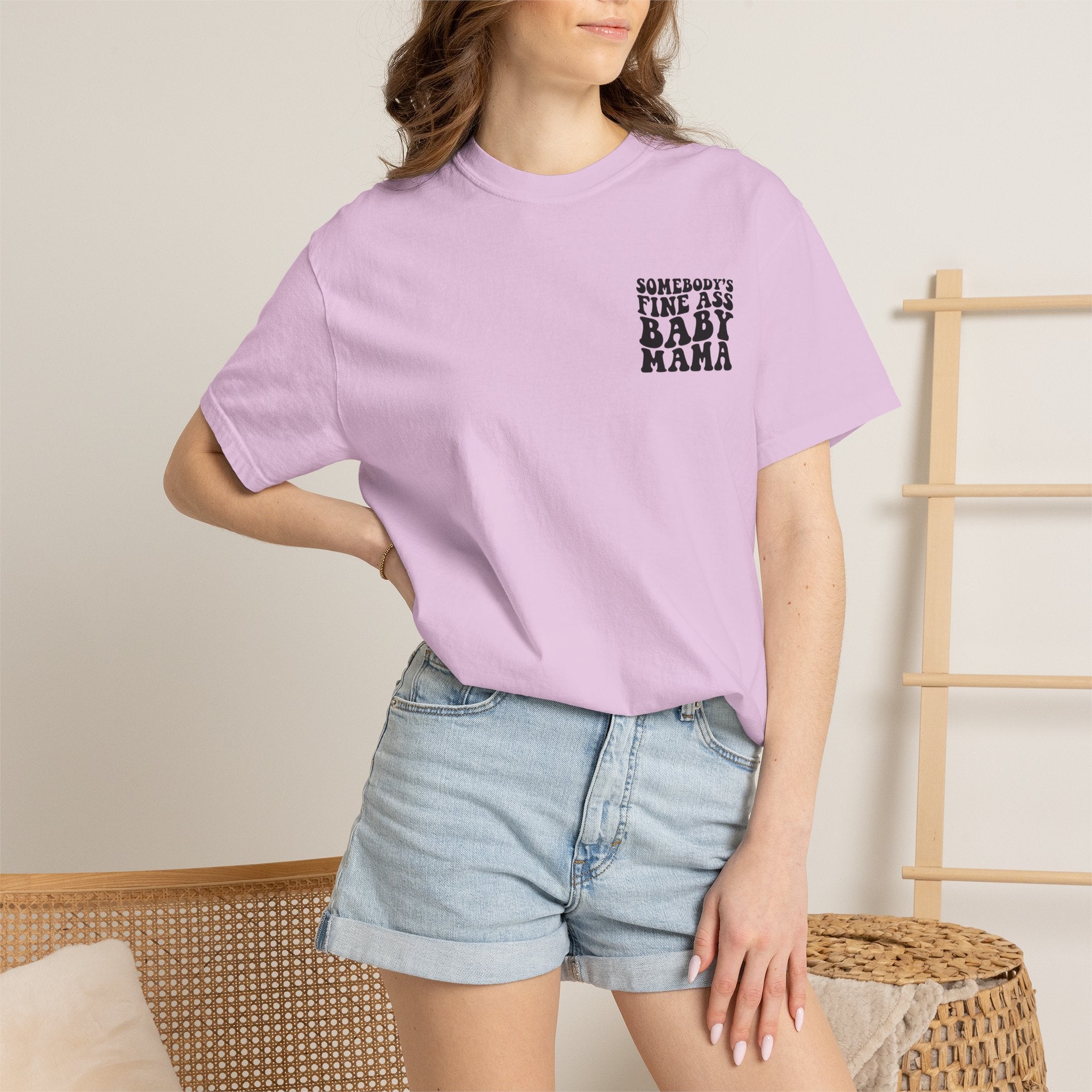 Somebody's Fine Ass Baby Mama Graphic T-Shirt