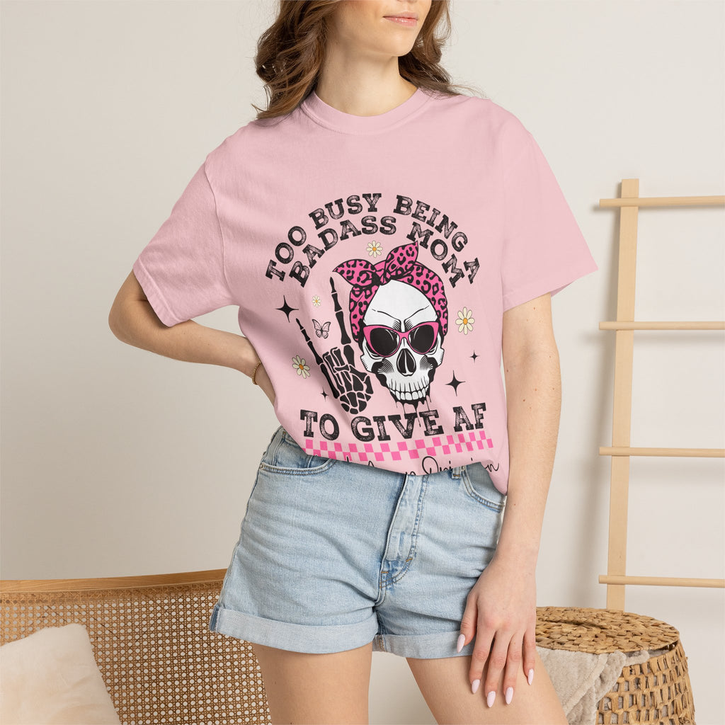 Badass Mom Skull T-Shirt