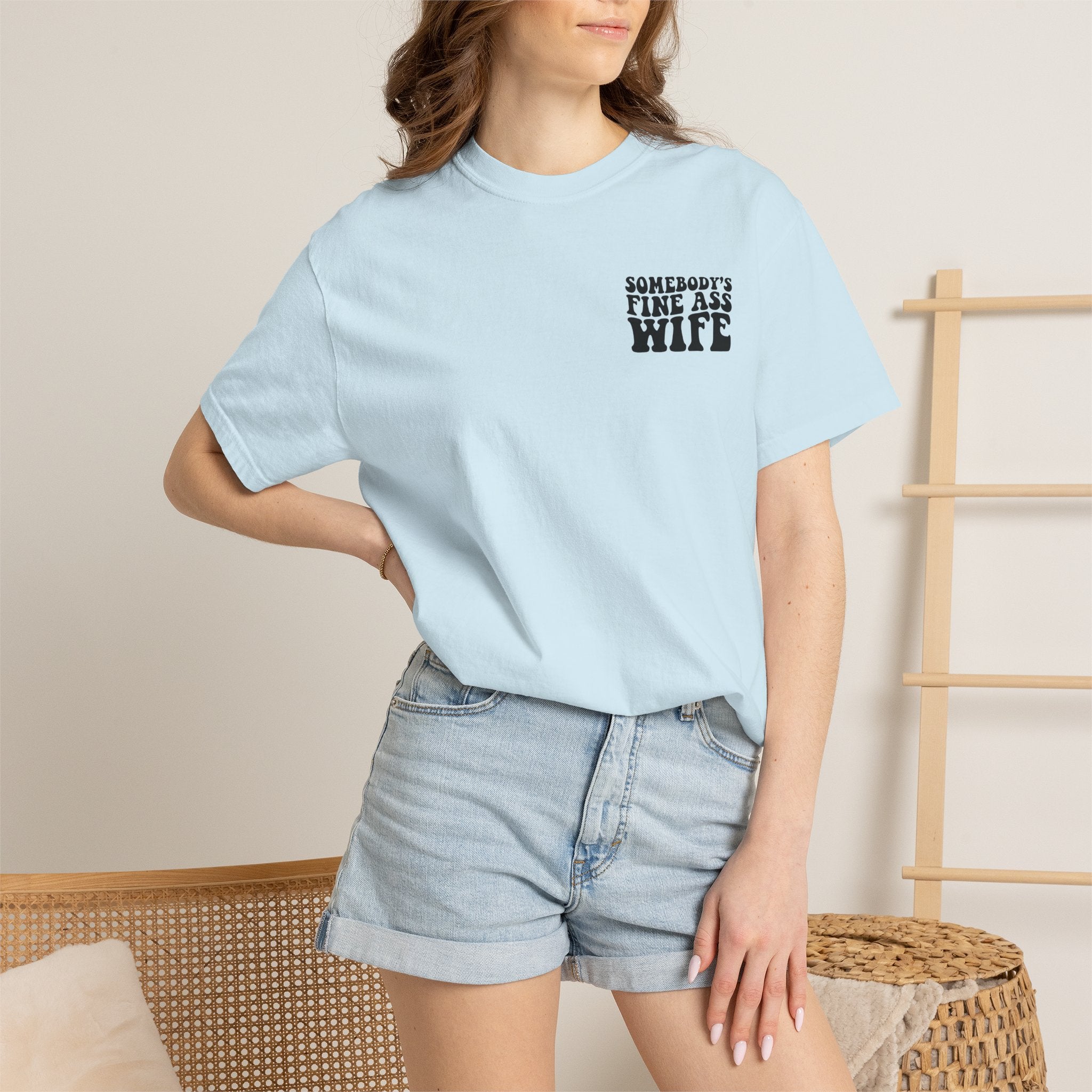 Somebody's Fine Ass Wife Graphic T-shirt