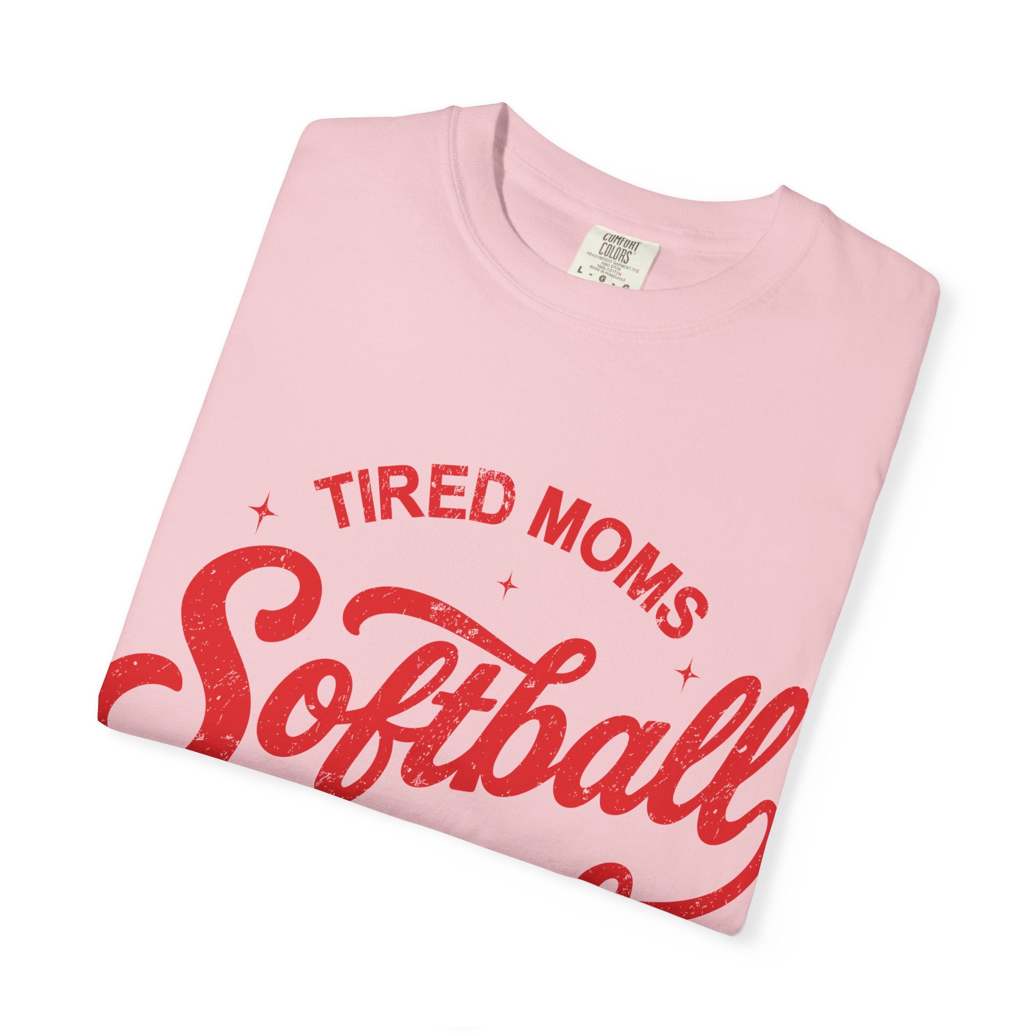 Tired Moms Softball Graphic T-shirt